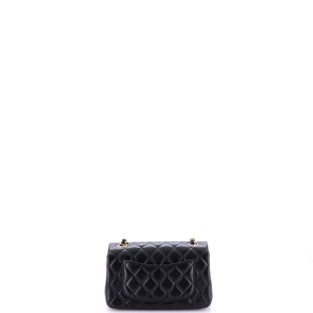Classic Single Flap Bag Quilted Lambskin Mini