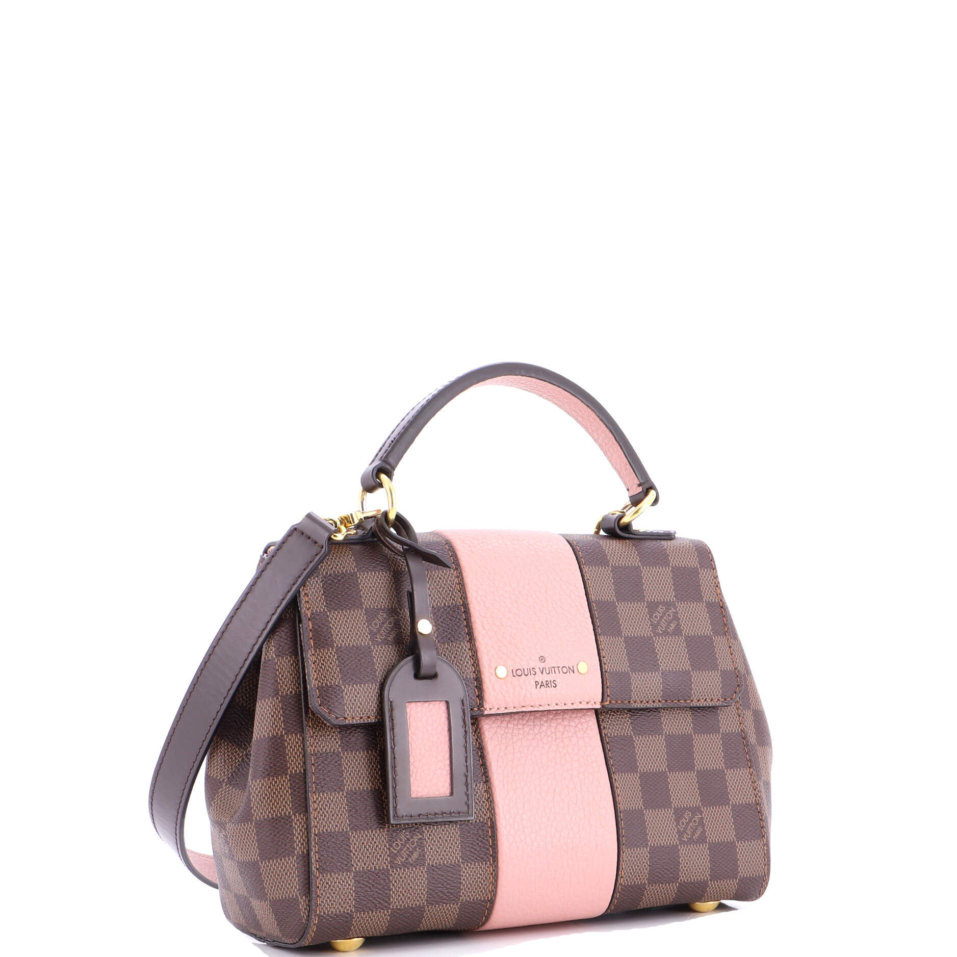 Bond Street Handbag Damier with Leather BB