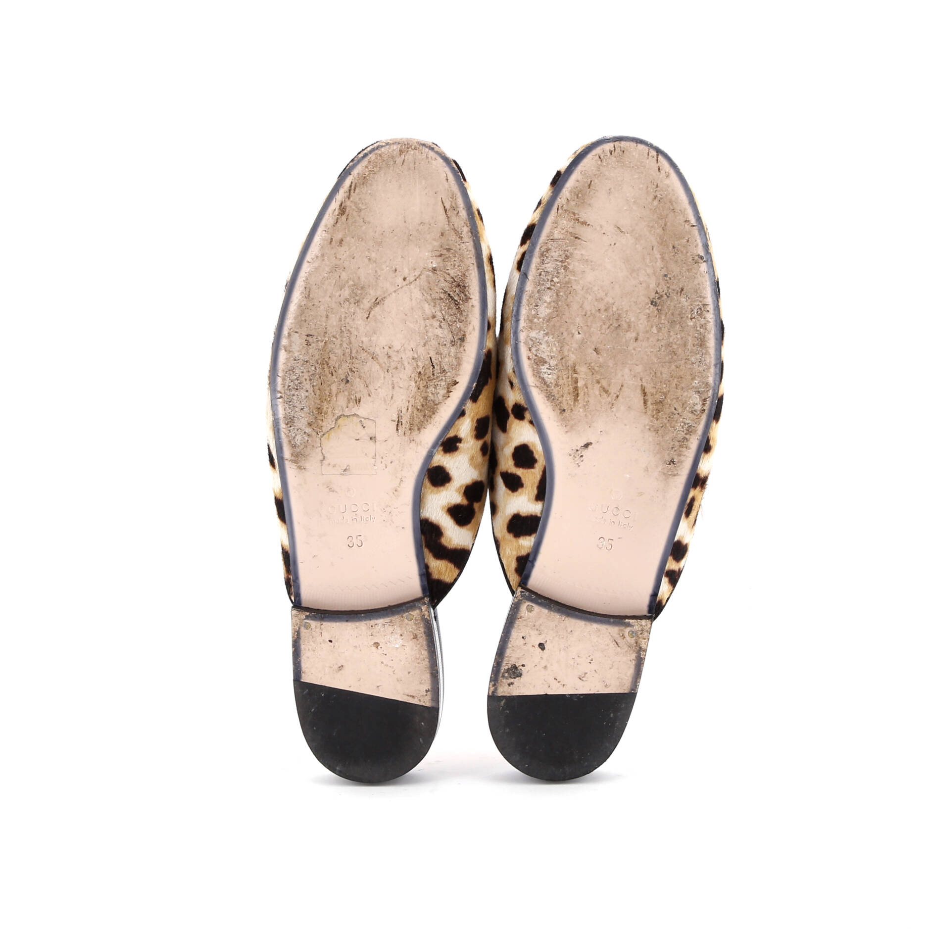 Women's Princetown Mules Printed Calf Hair