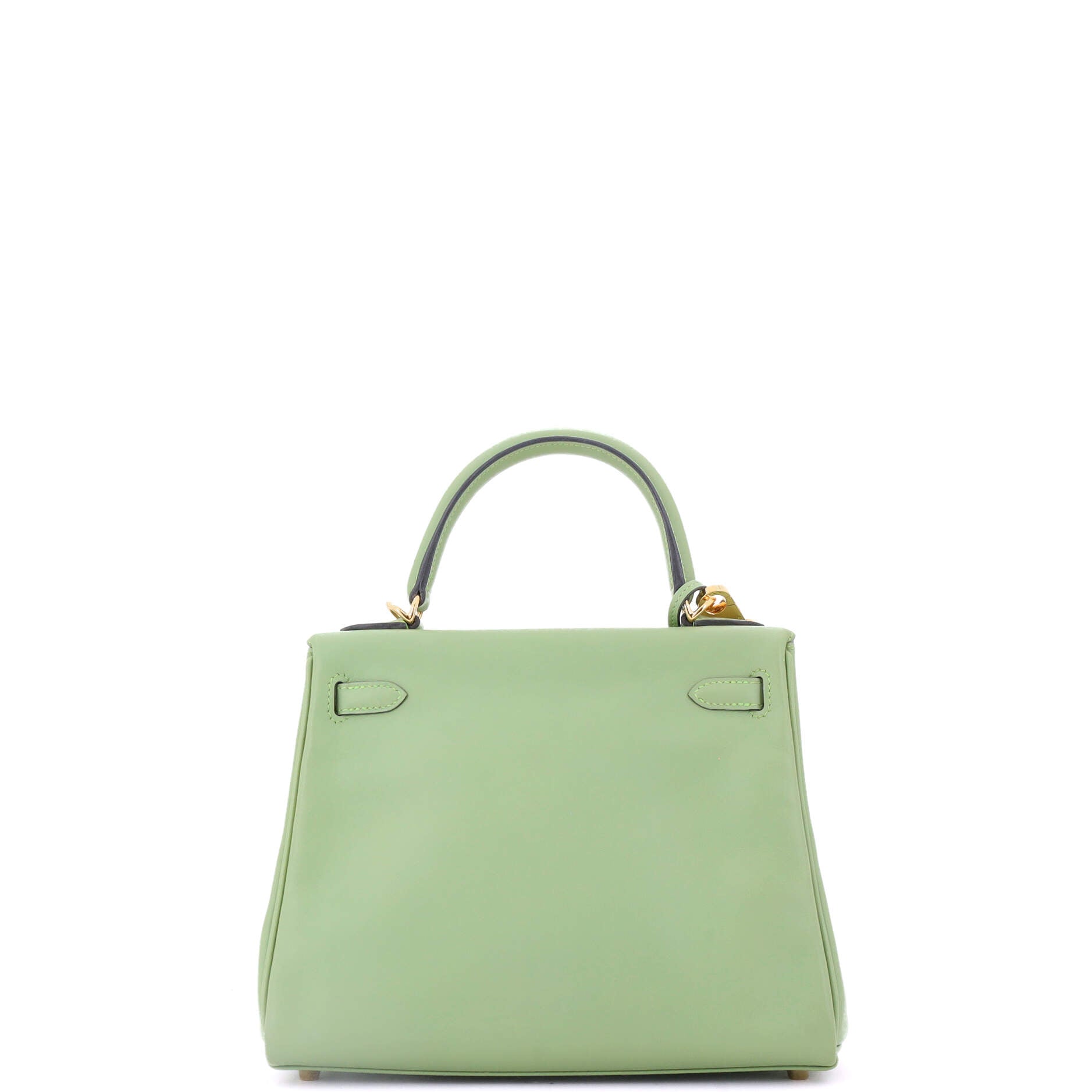Kelly Handbag Vert Criquet Evercolor with Gold Hardware 25