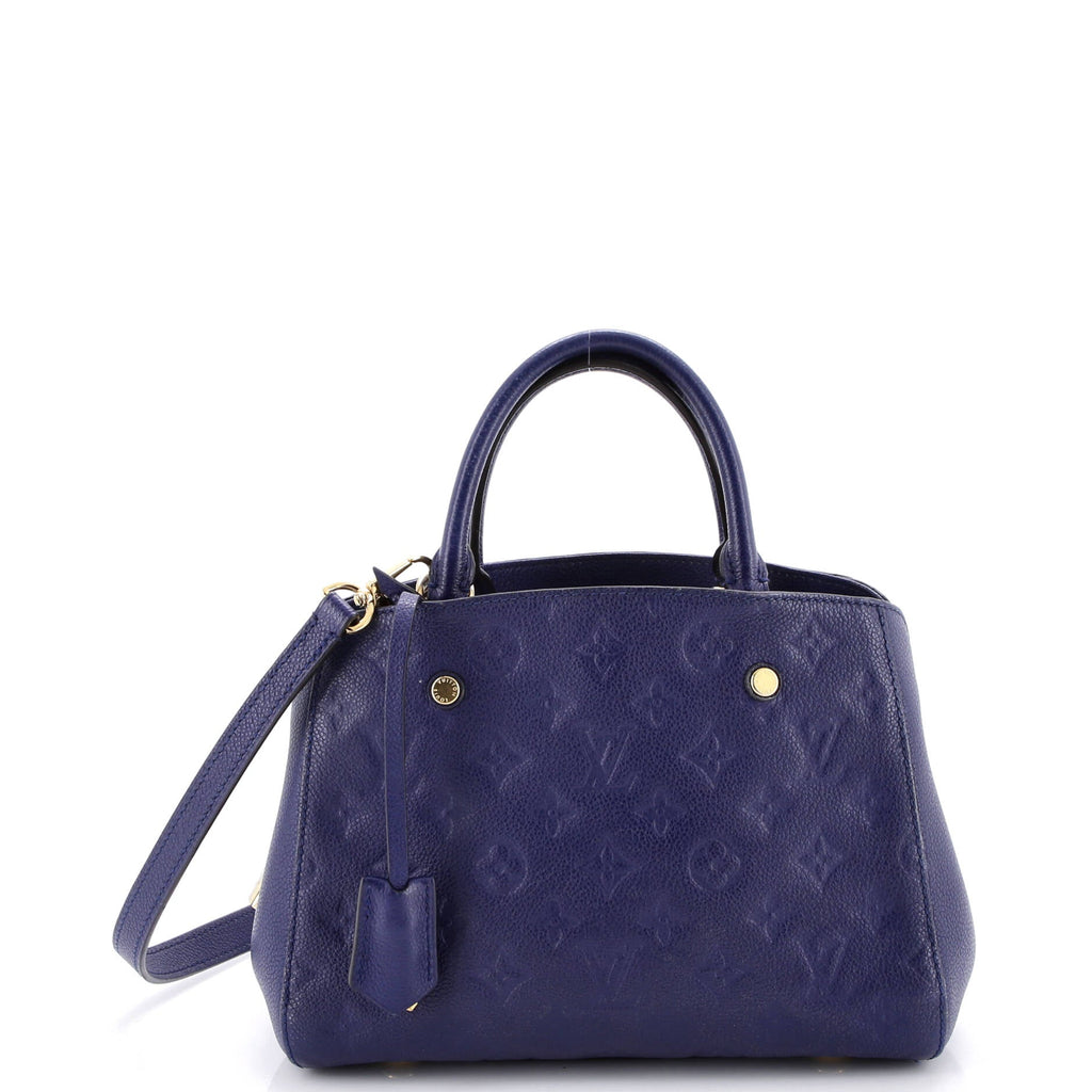 Montaigne Handbag Monogram Empreinte Leather BB