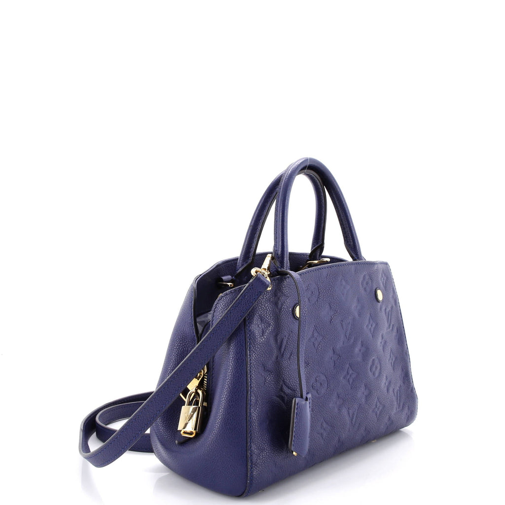 Montaigne Handbag Monogram Empreinte Leather BB