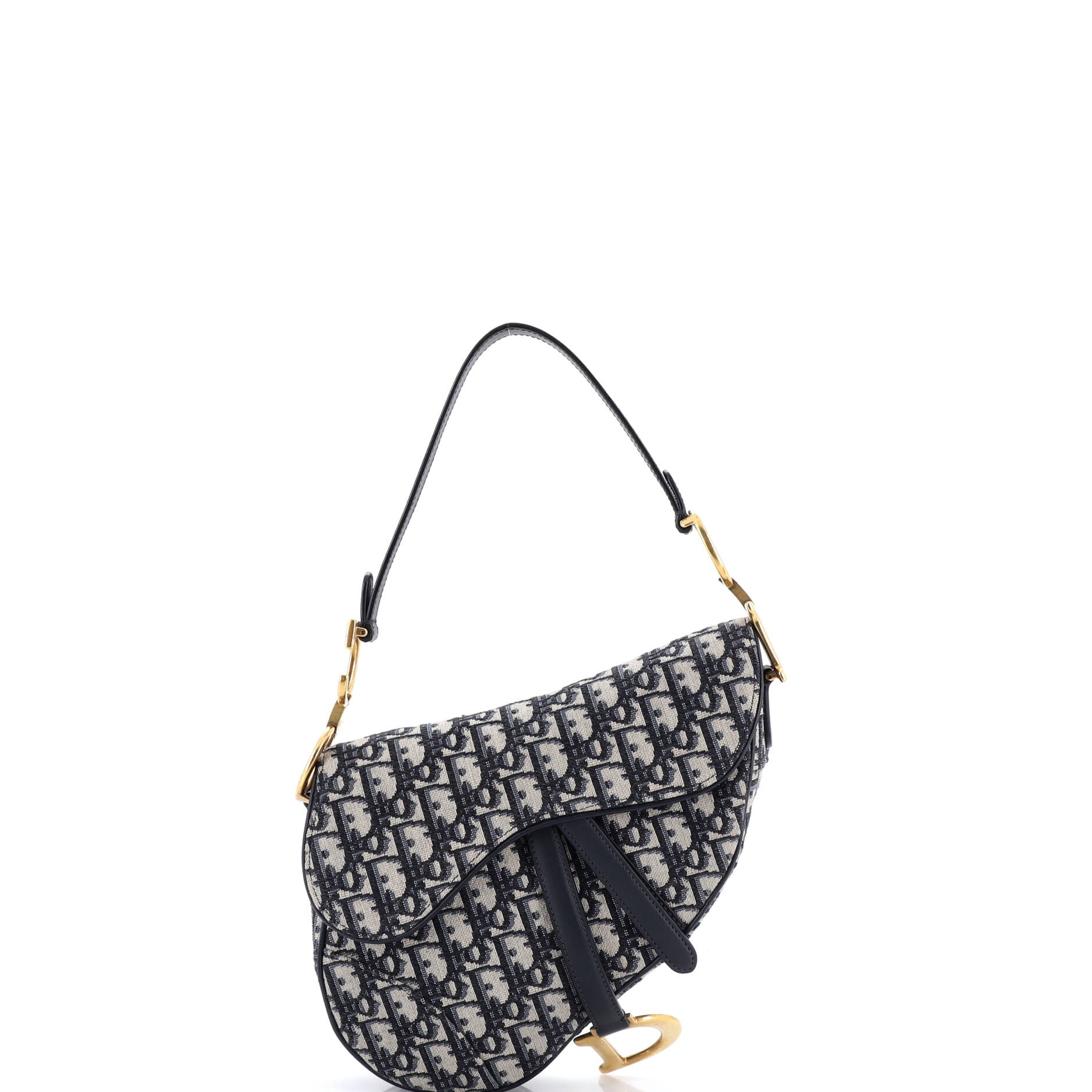 Saddle Handbag Oblique Canvas Medium