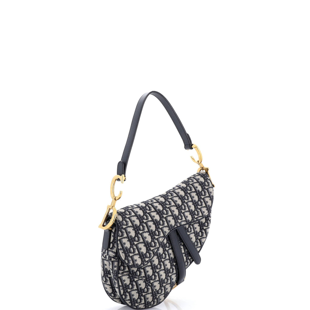Saddle Handbag Oblique Canvas Medium