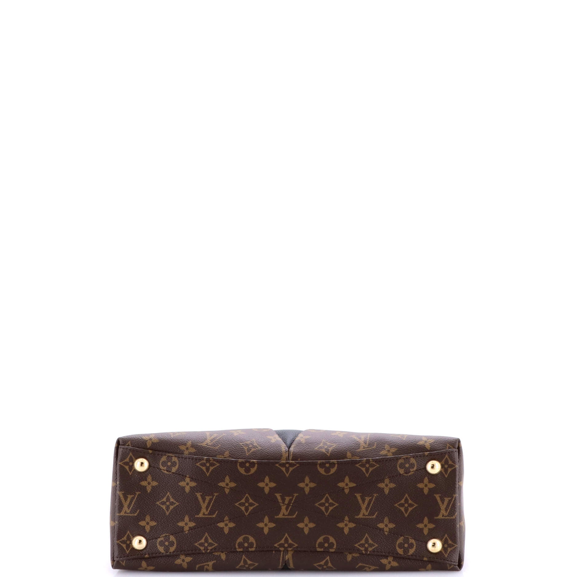 V Tote Monogram Canvas and Leather MM