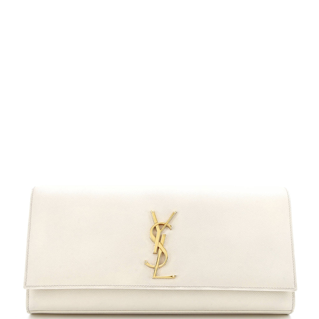 Classic Monogram Clutch Leather Long