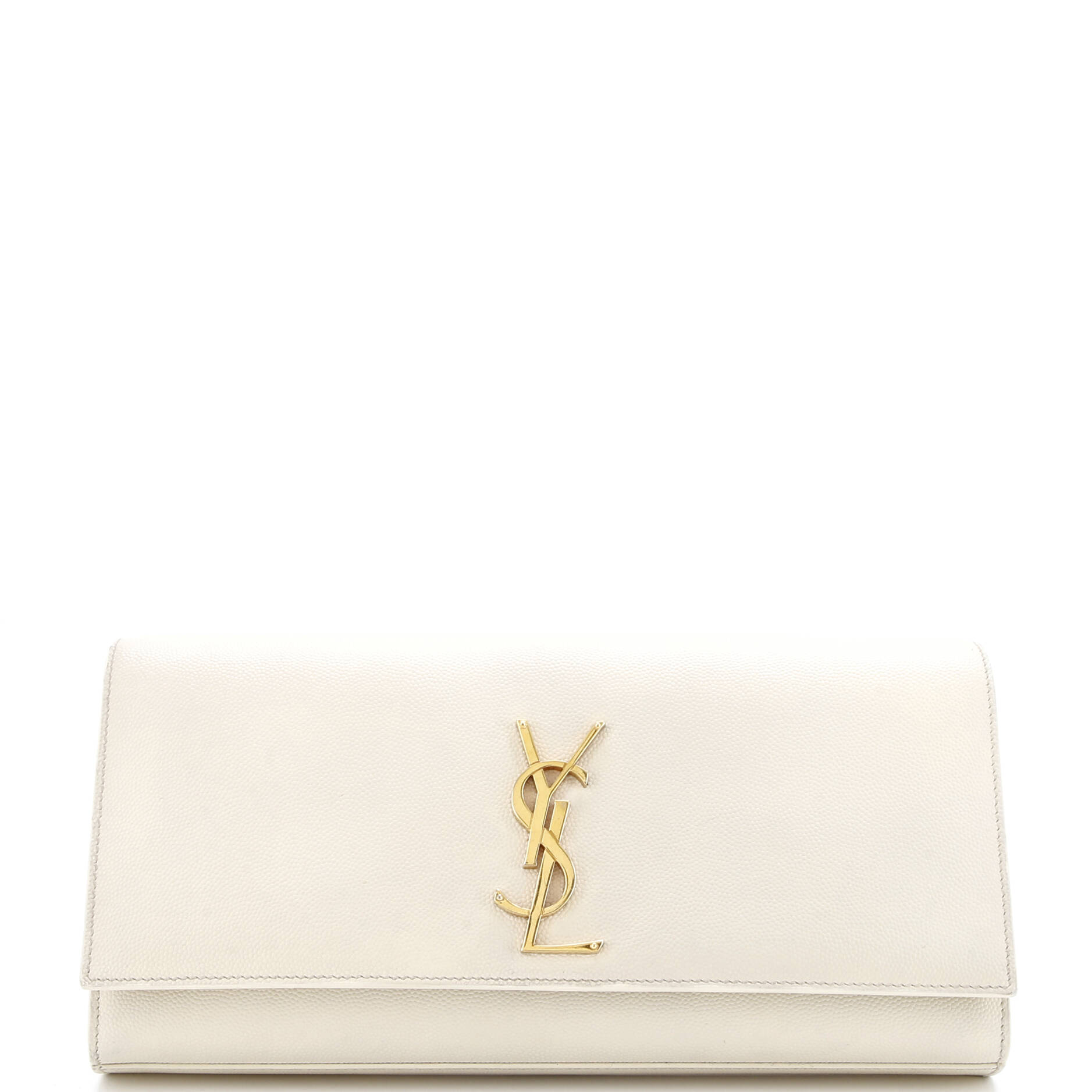 Classic Monogram Clutch Leather Long