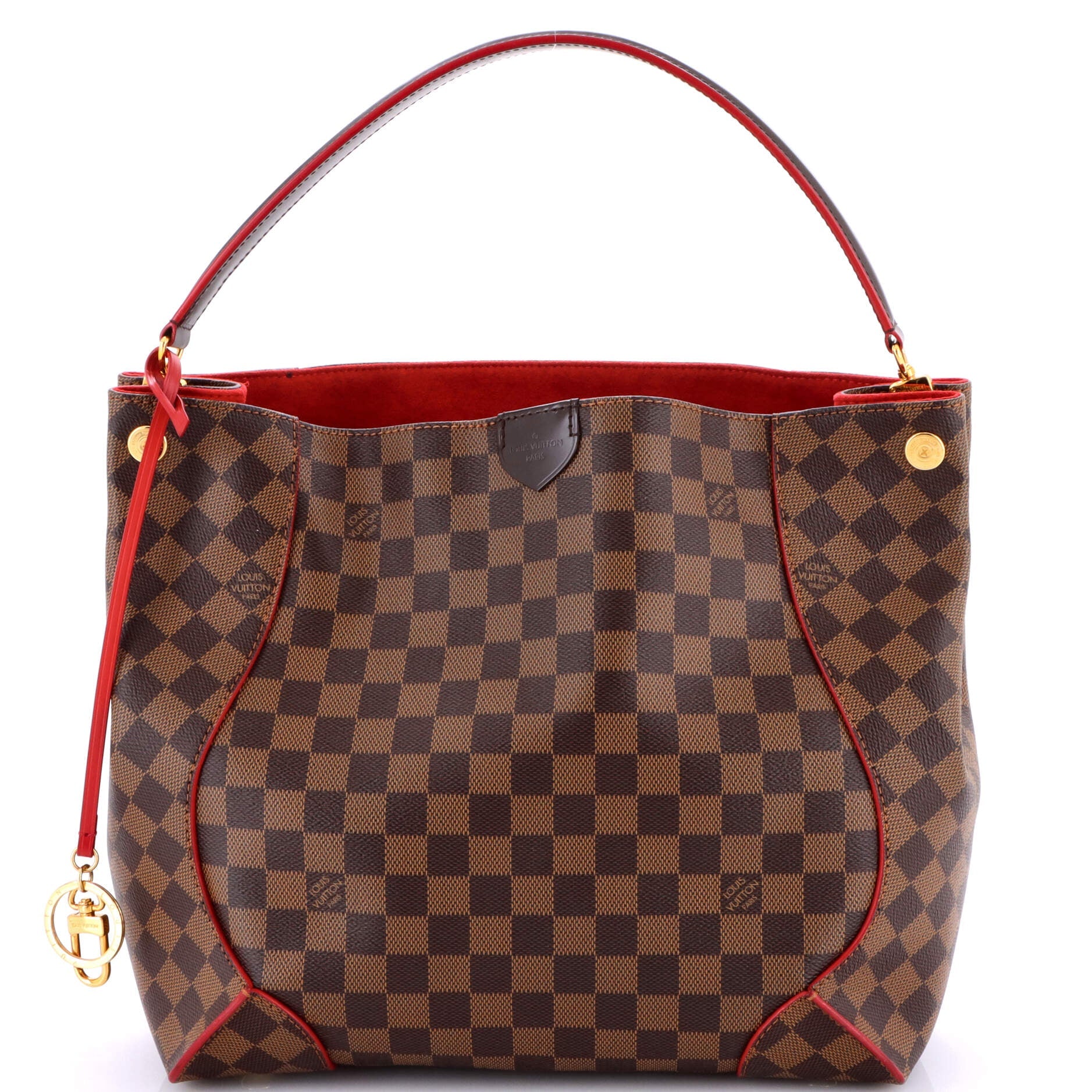 Caissa Hobo Damier with Leather