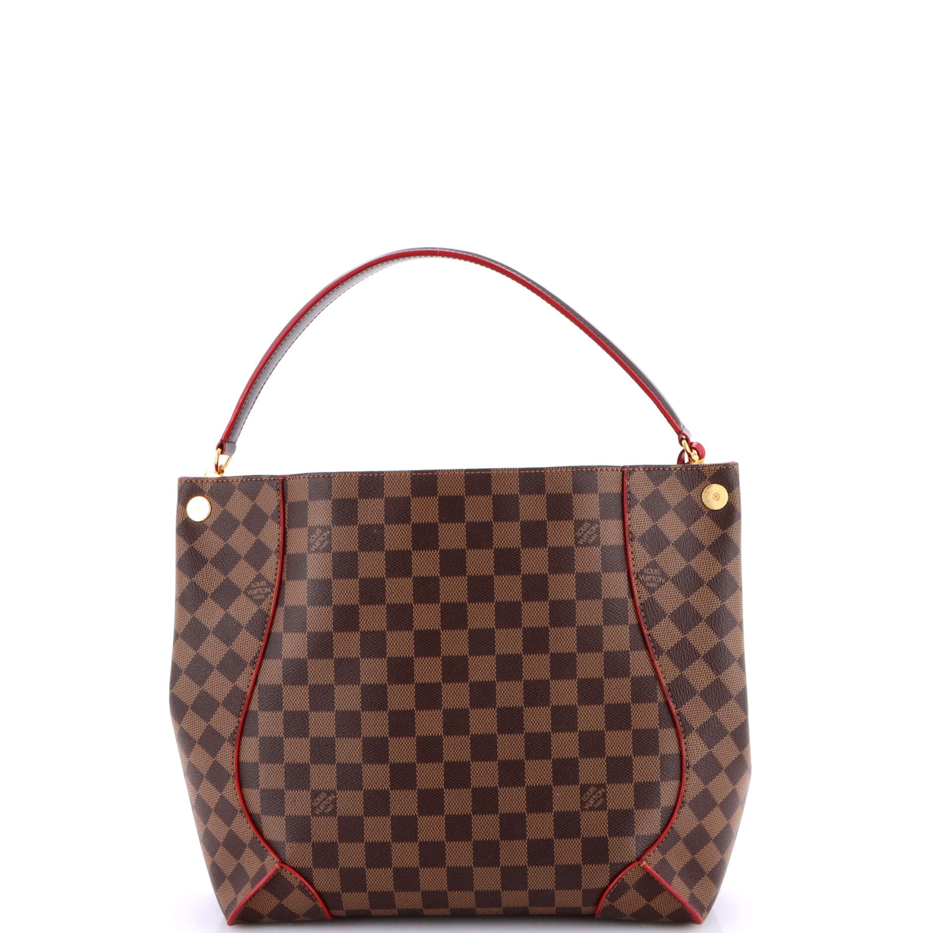Caissa Hobo Damier with Leather
