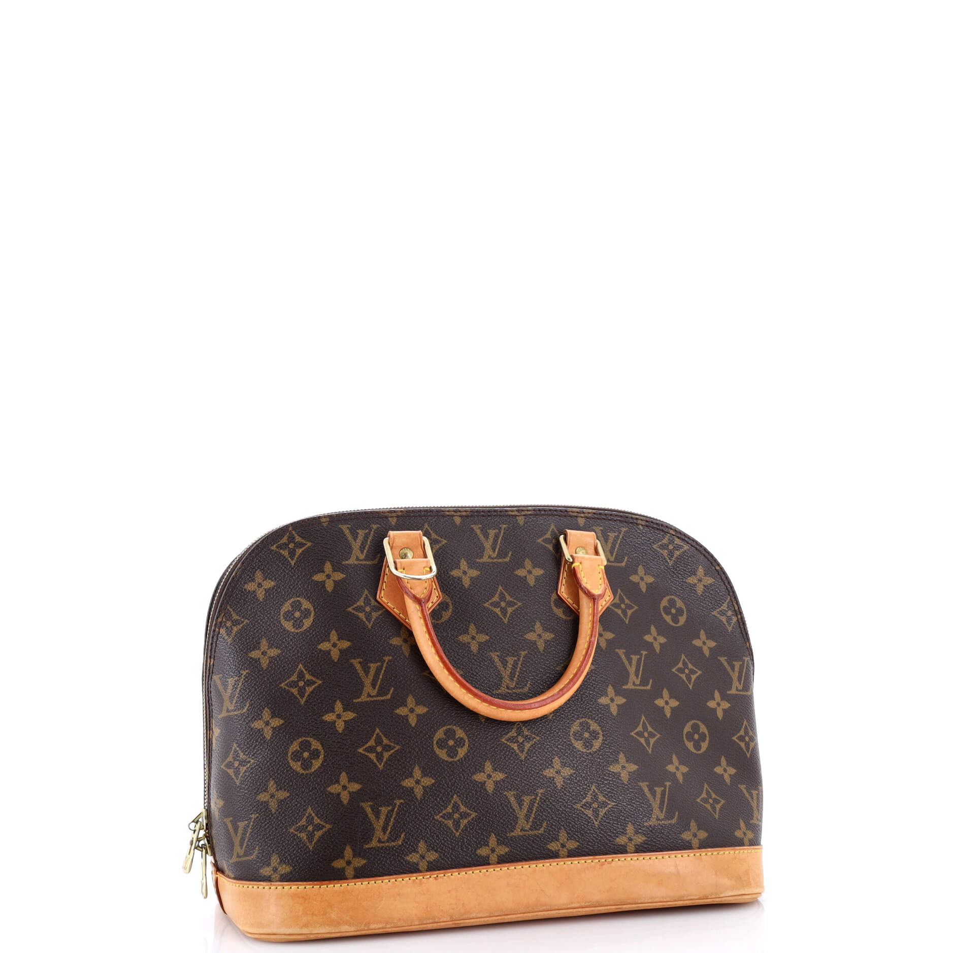 Vintage Alma Handbag Monogram Canvas PM