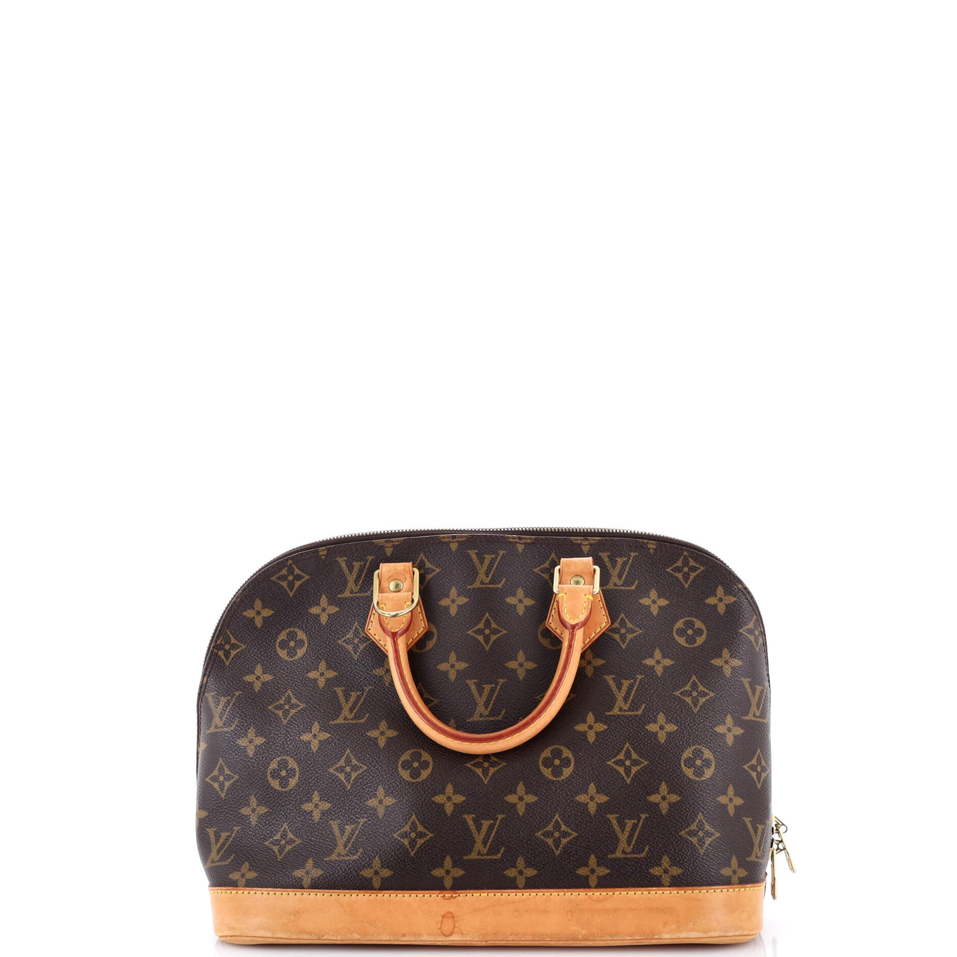Vintage Alma Handbag Monogram Canvas PM