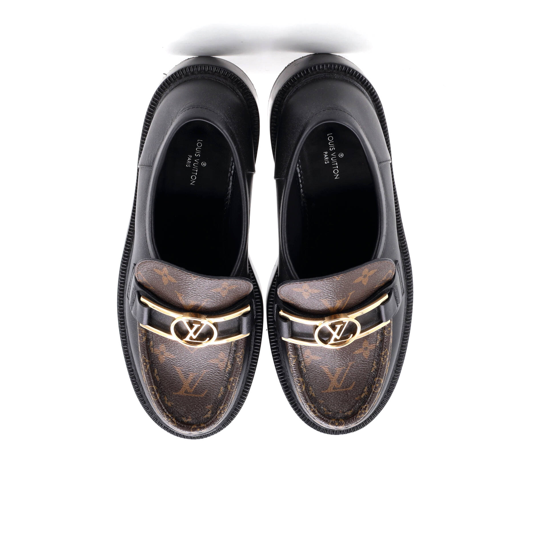 Women's Academy Loafers Monogram Canvas and Leather