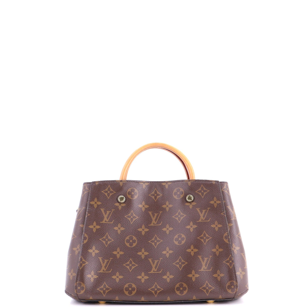 Montaigne Handbag Monogram Canvas BB