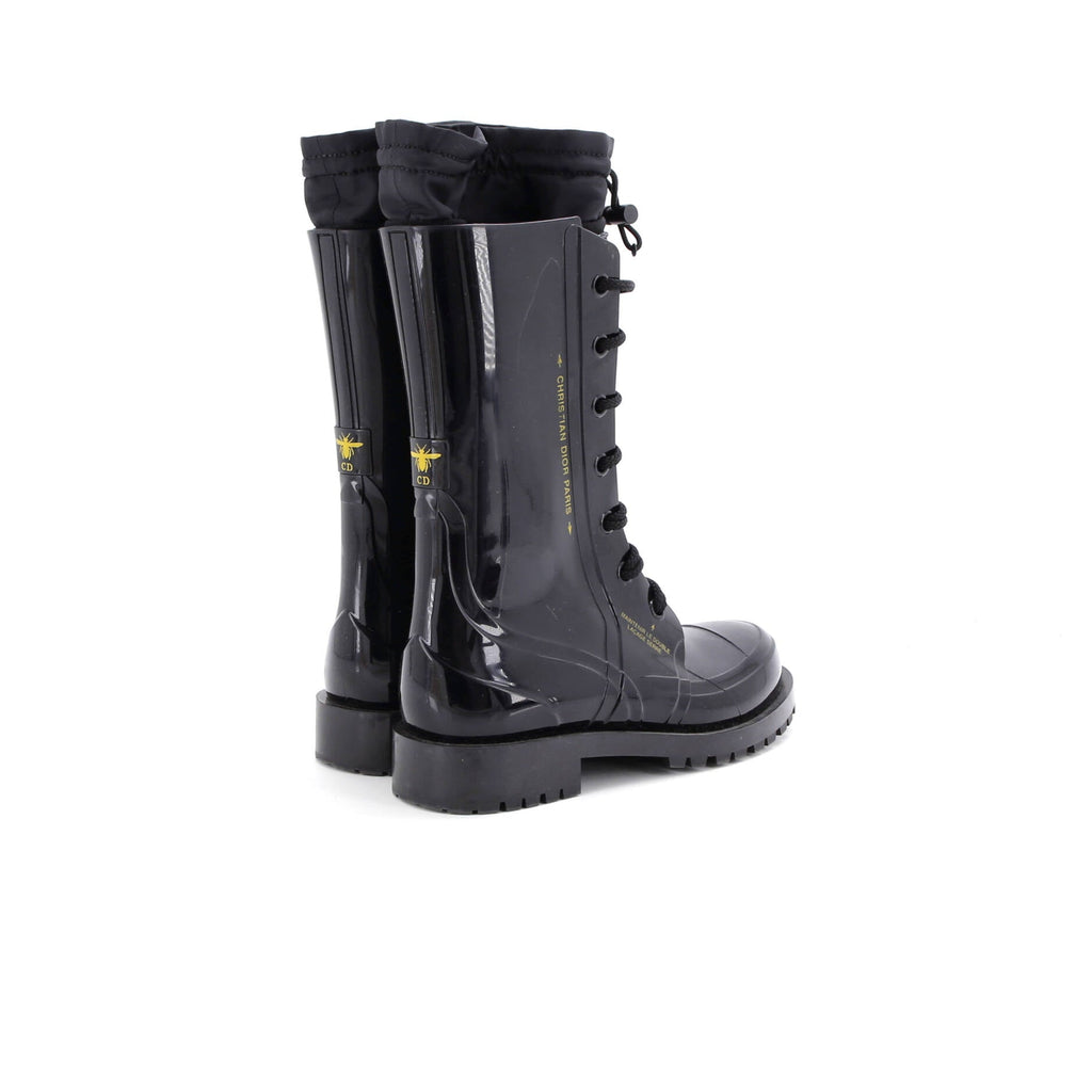 Women's Diorcamp Combat Rain Boots Rubber