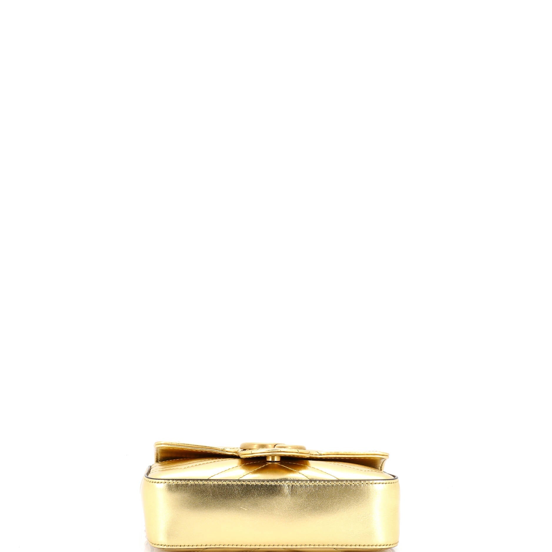 GG Marmont Flap Bag Matelasse Leather Super Mini