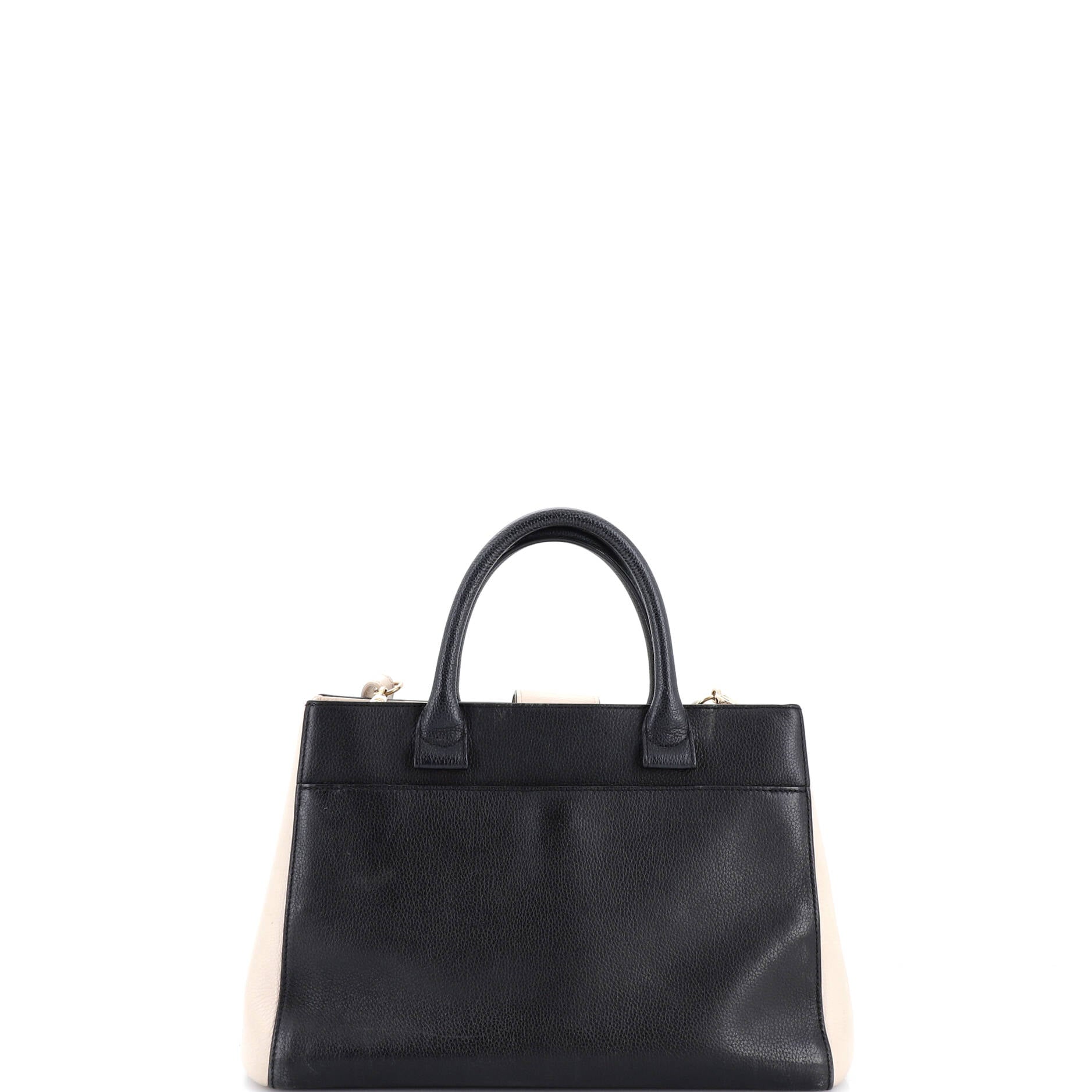Neo Executive Tote Grained Calfskin Small