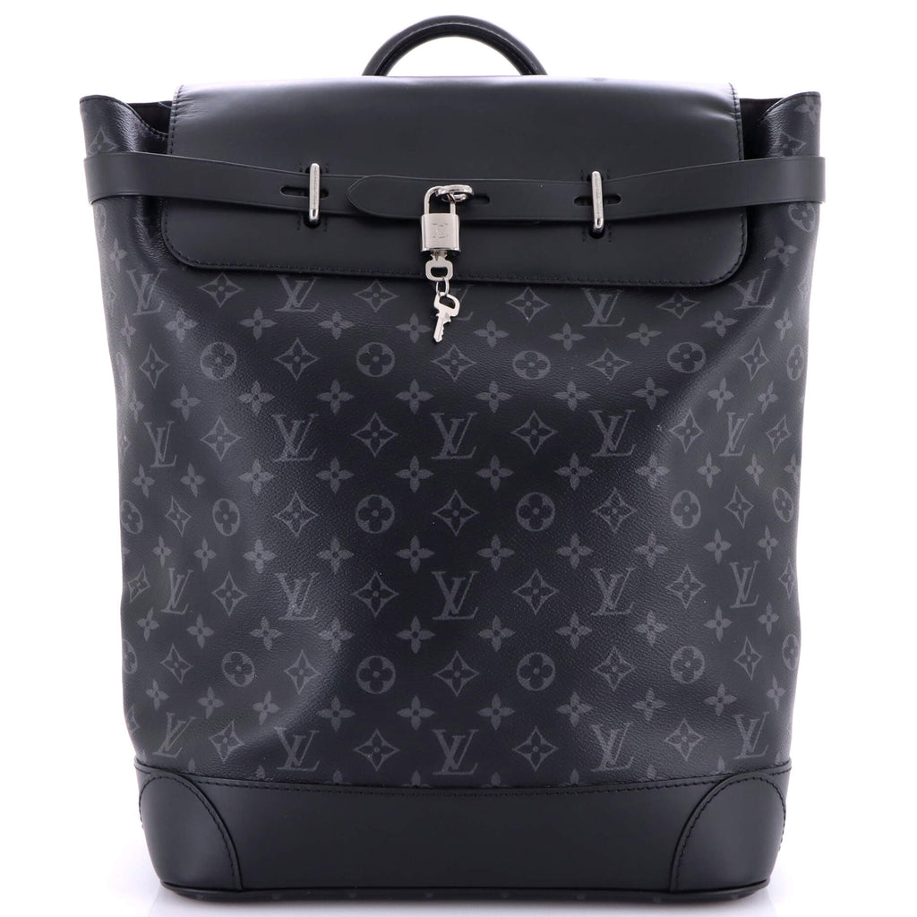 Steamer Backpack Monogram Eclipse Canvas