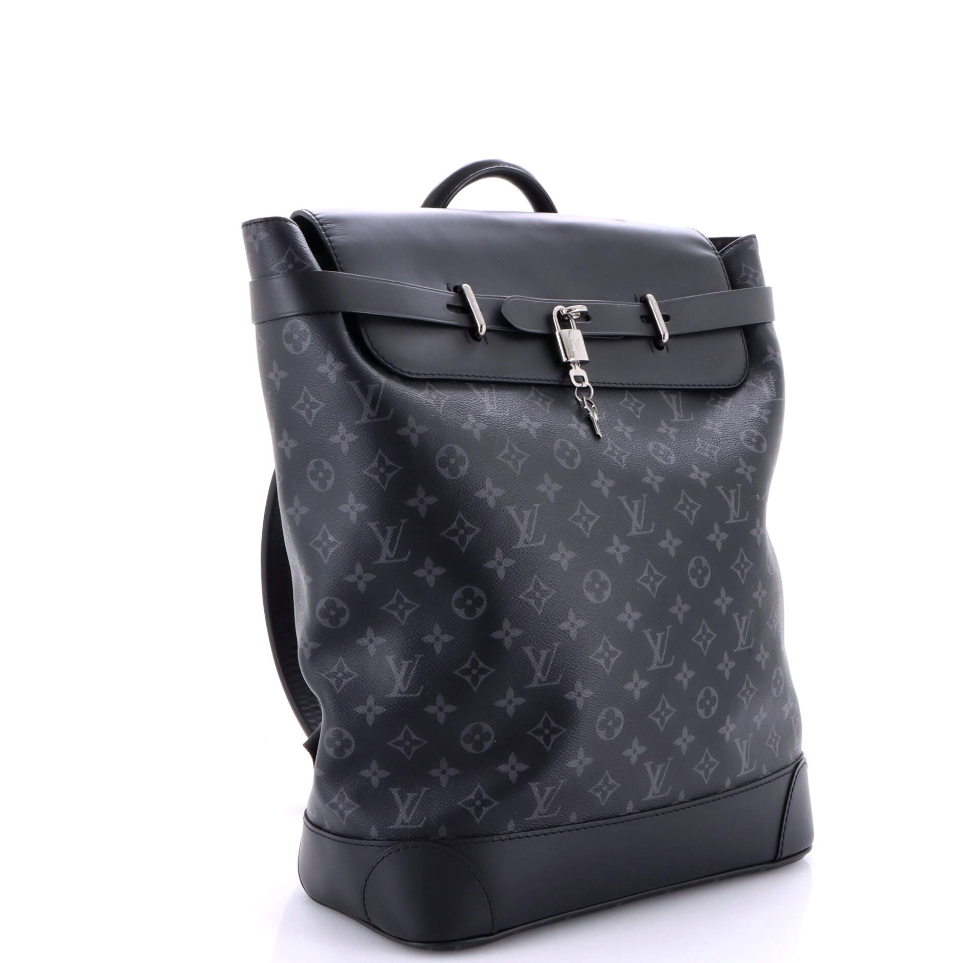Steamer Backpack Monogram Eclipse Canvas