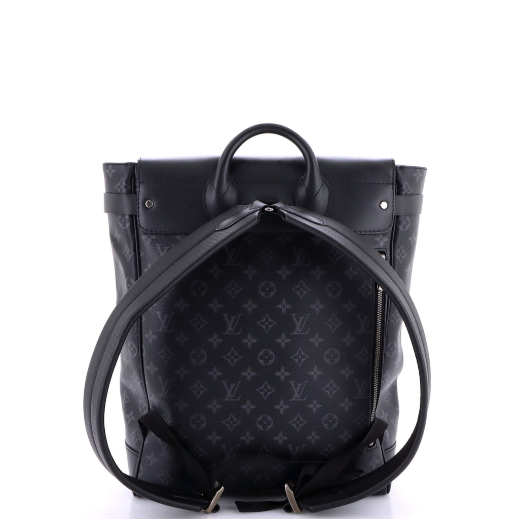 Steamer Backpack Monogram Eclipse Canvas