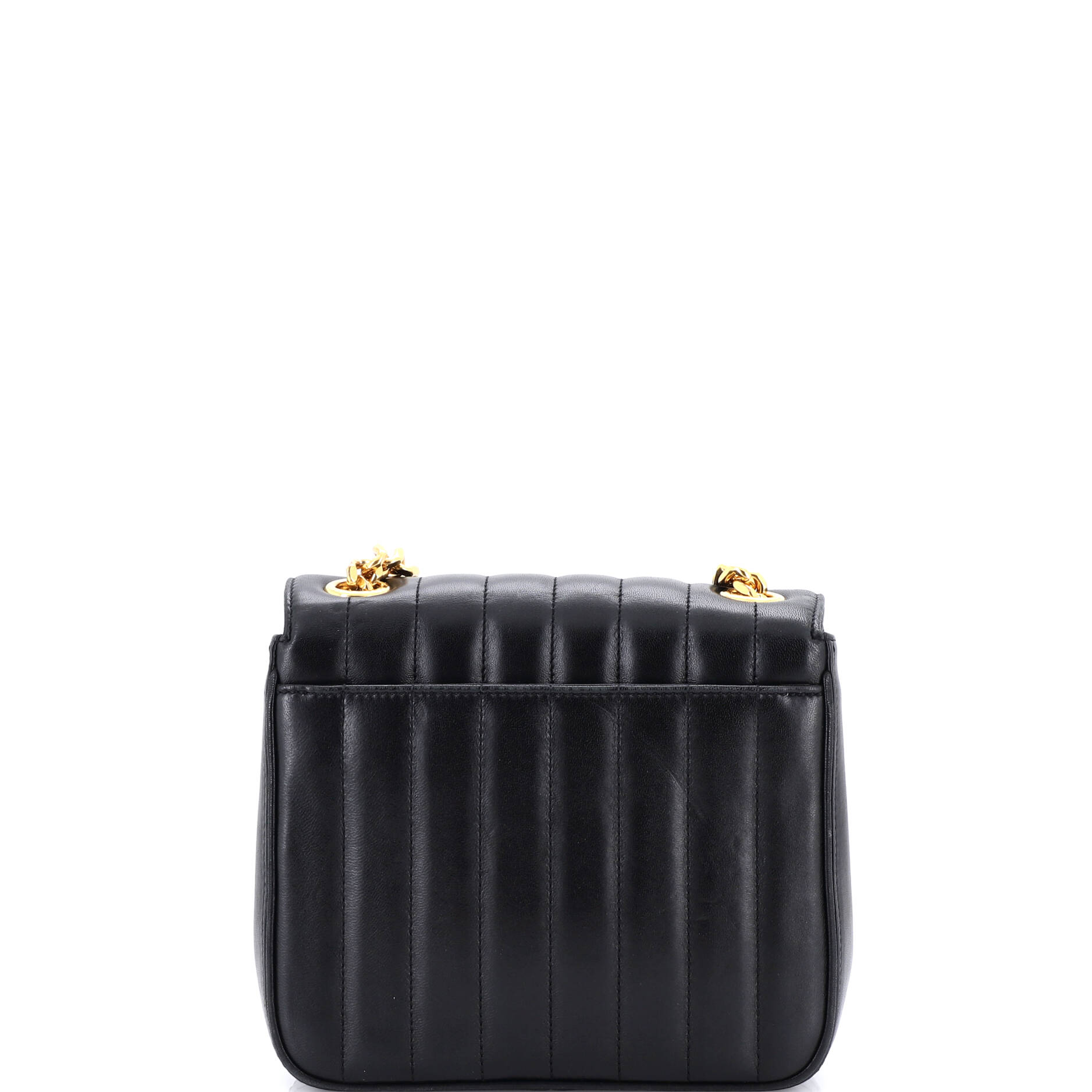 Vicky Crossbody Bag Vertical Quilted Leather Medium