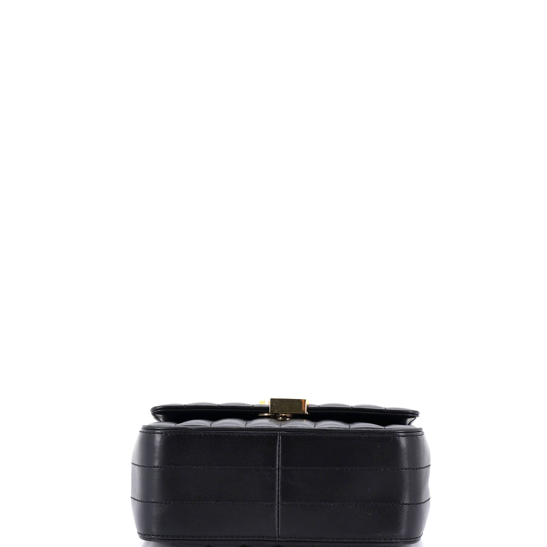 Vicky Crossbody Bag Vertical Quilted Leather Medium