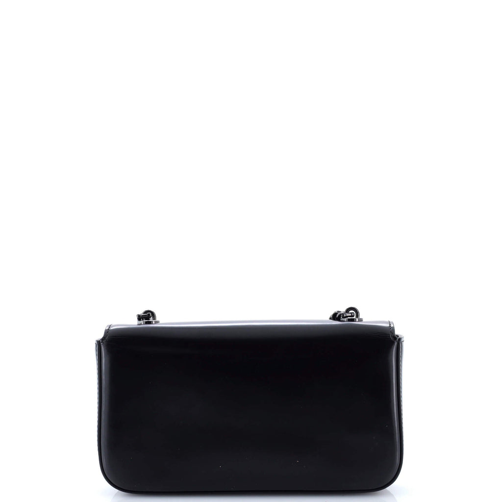 Triomphe Chain Shoulder Bag Leather Small