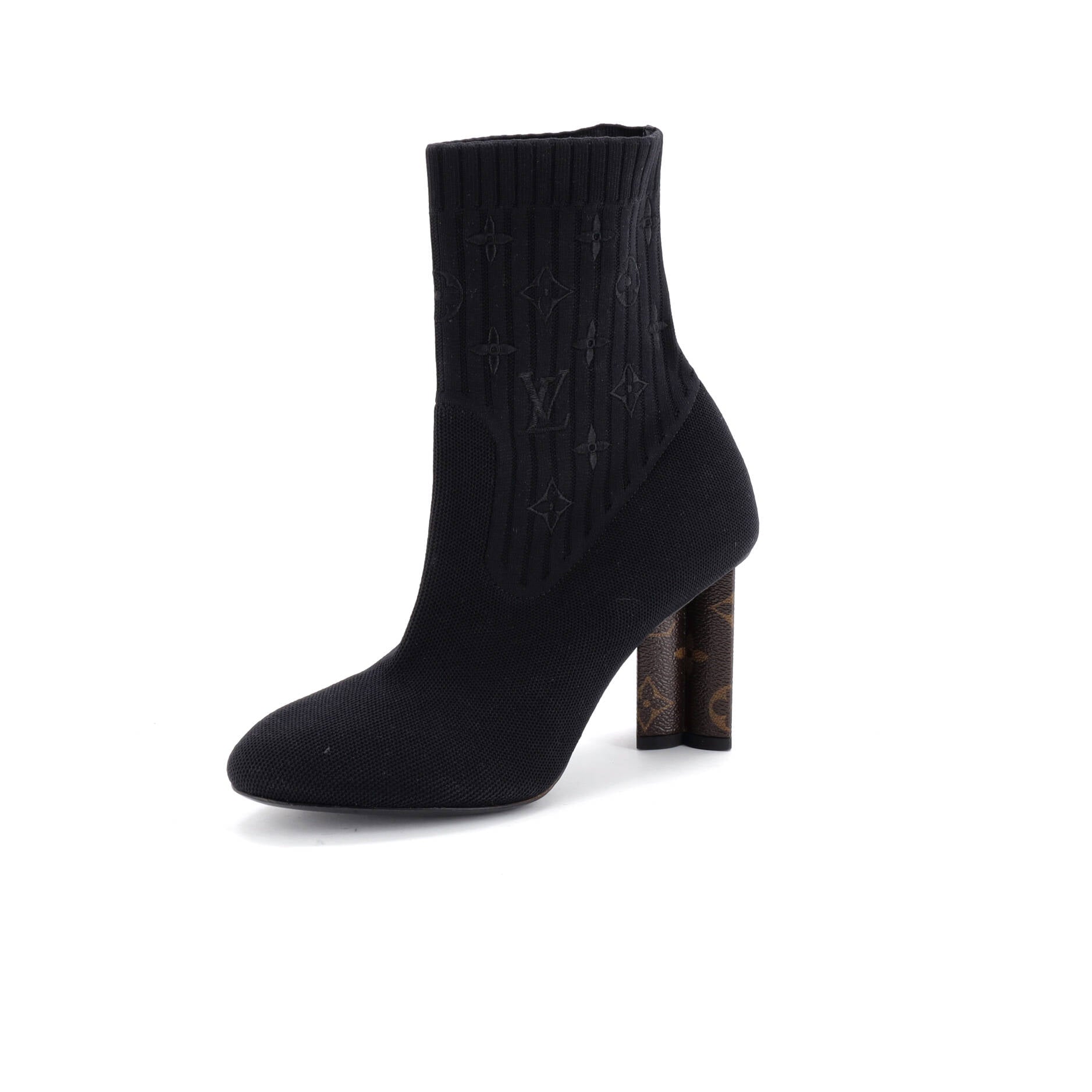 Women's Silhouette Ankle Boots Stretch Fabric
