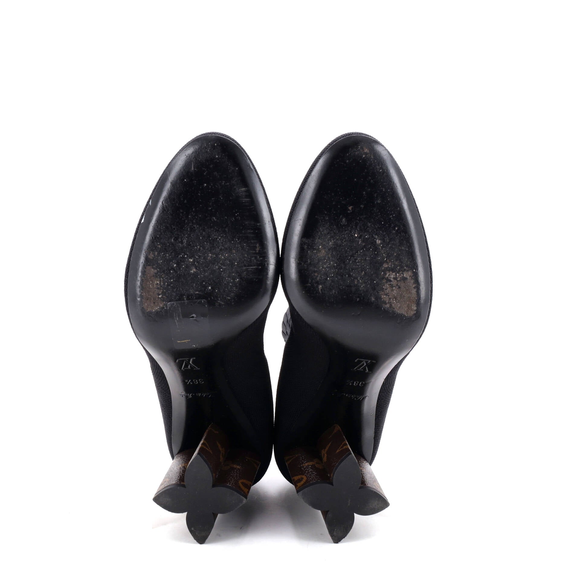 Women's Silhouette Ankle Boots Stretch Fabric
