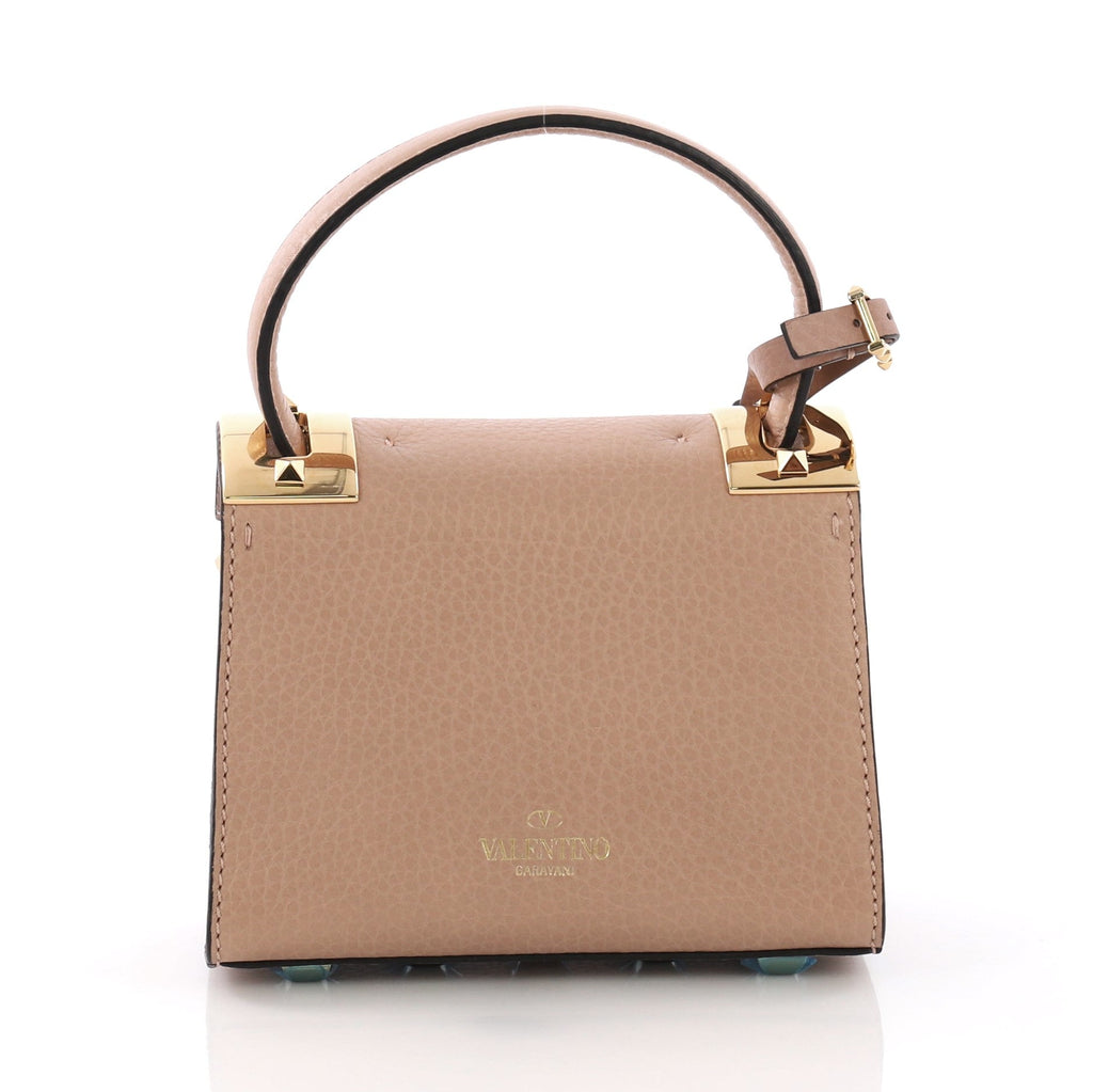 My Rockstud Satchel Leather Mini