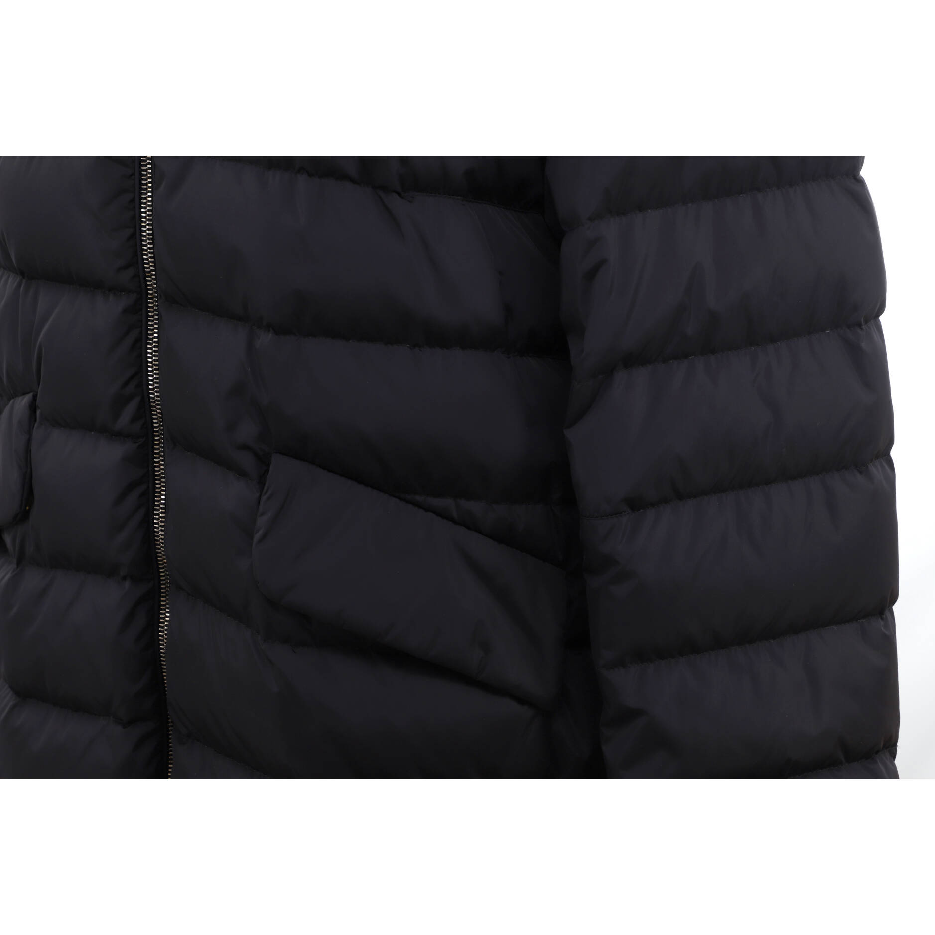 Women's Indis Puffer Coat Polyamide with Down and Fur