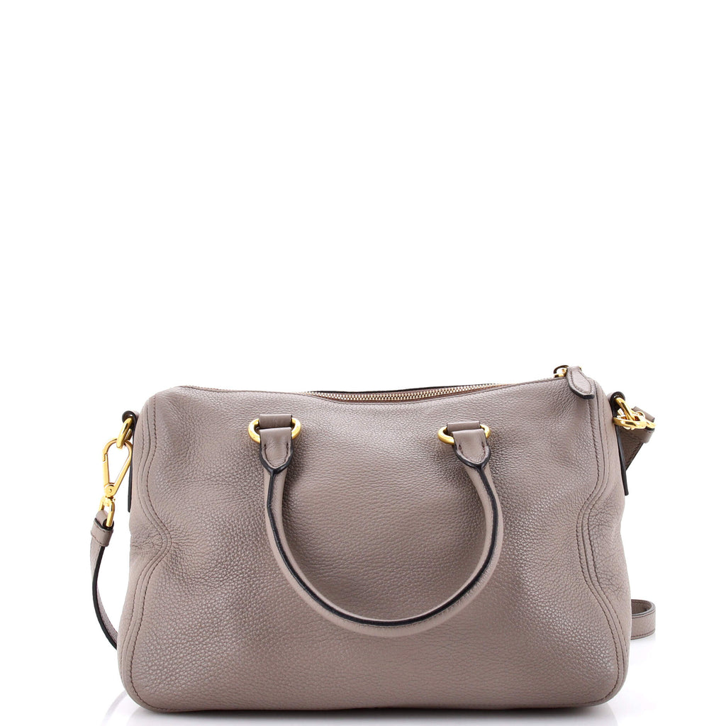 Convertible Boston Bag Vitello Daino Medium