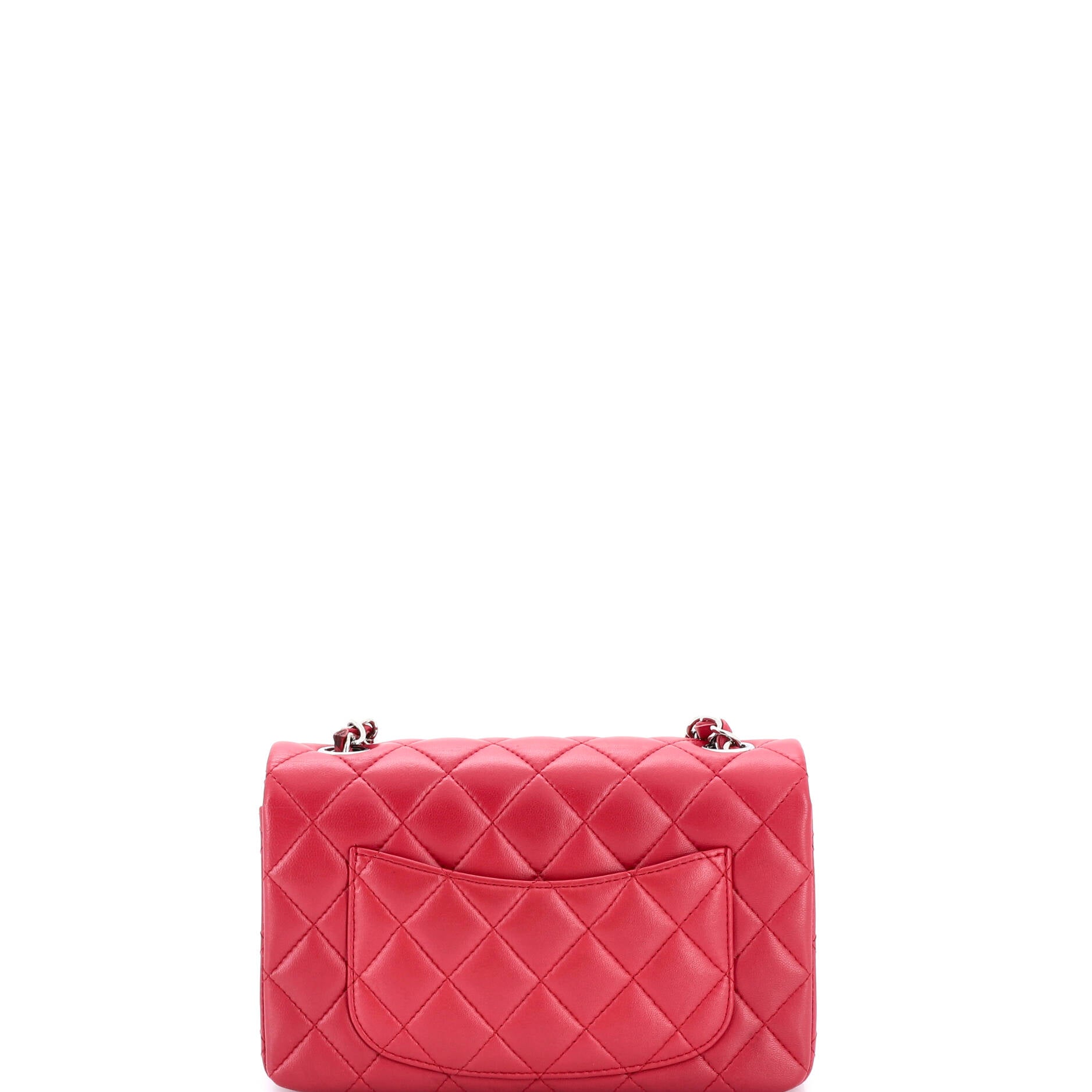 Classic Single Flap Bag Quilted Lambskin Mini