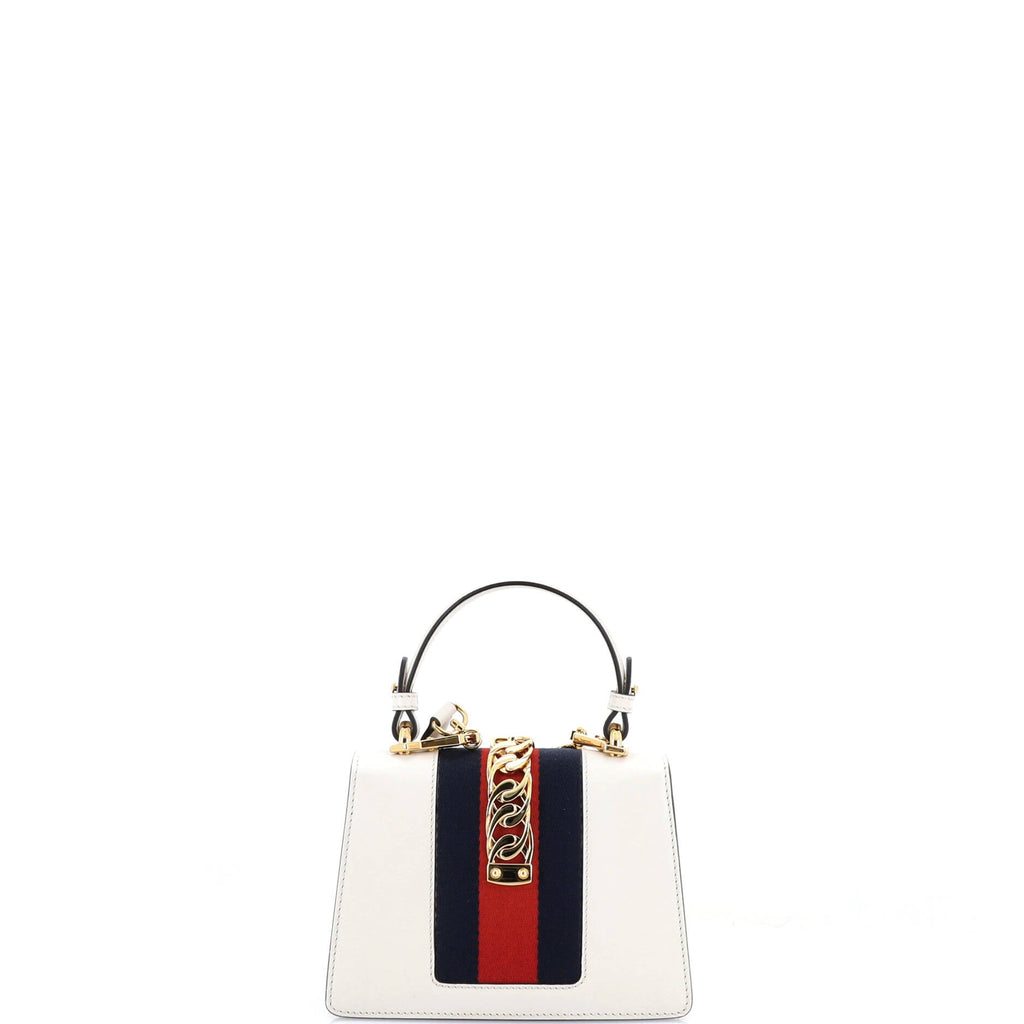 Sylvie Top Handle Bag Leather Mini