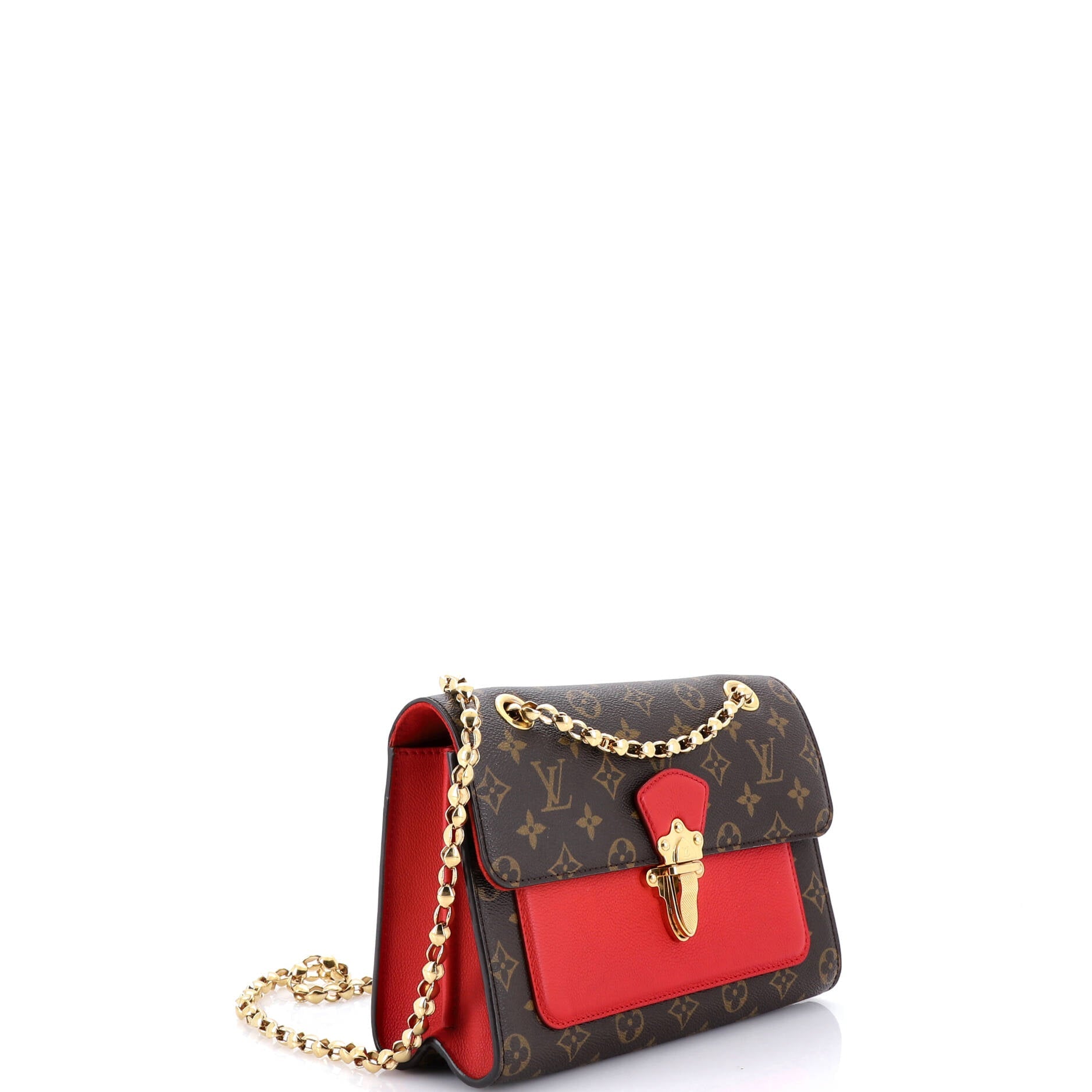 Victoire Handbag Monogram Canvas and Leather