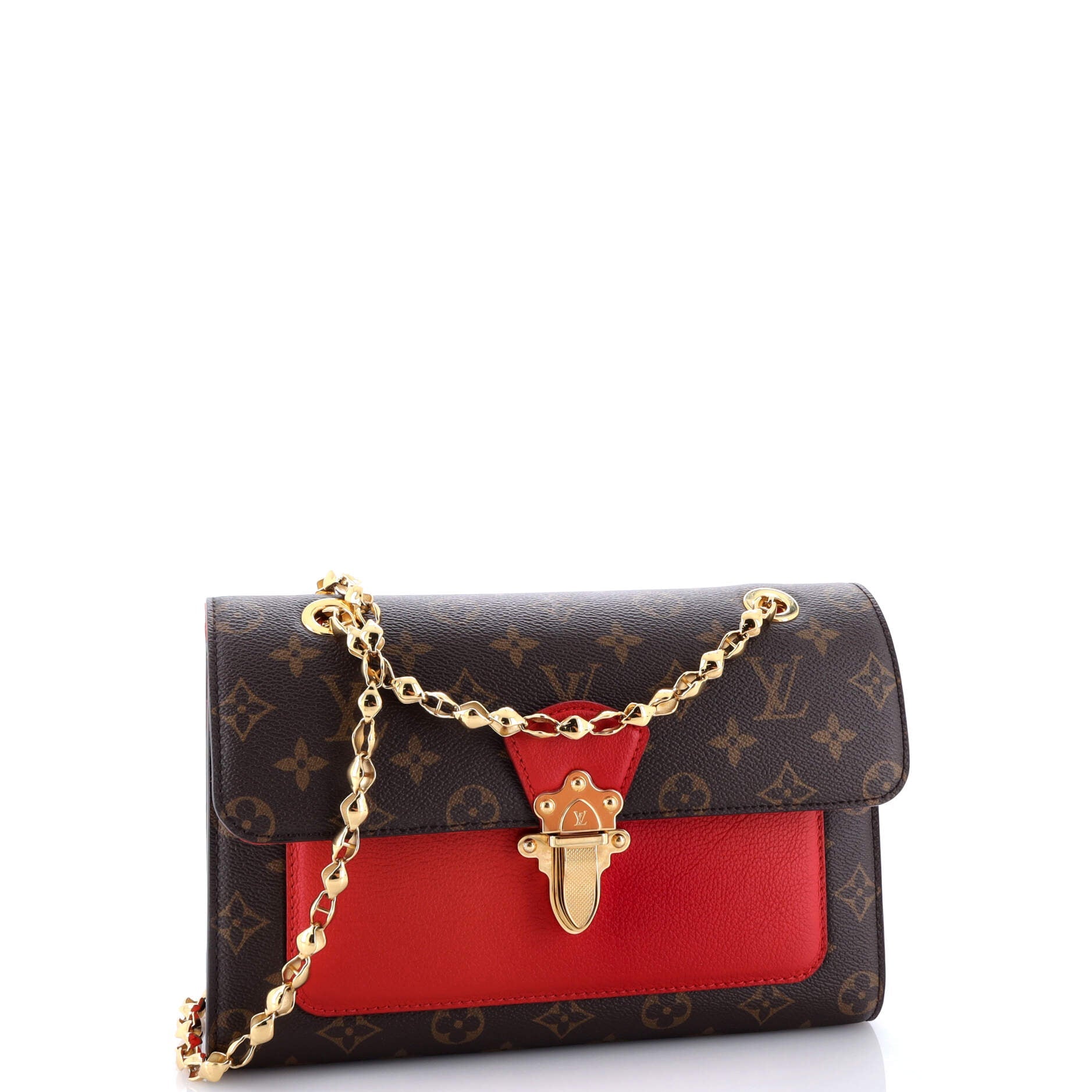 Victoire Handbag Monogram Canvas and Leather