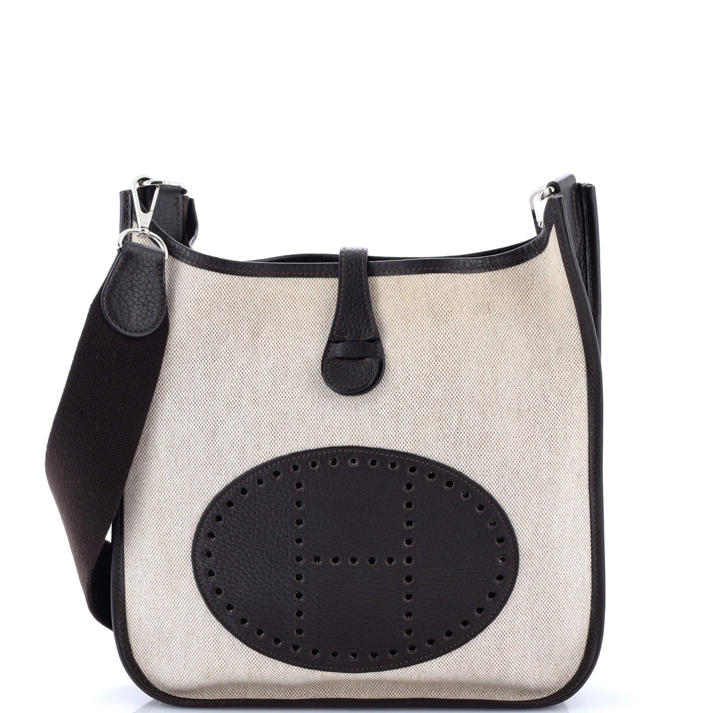 Evelyne Bag Gen II Toile and Leather PM