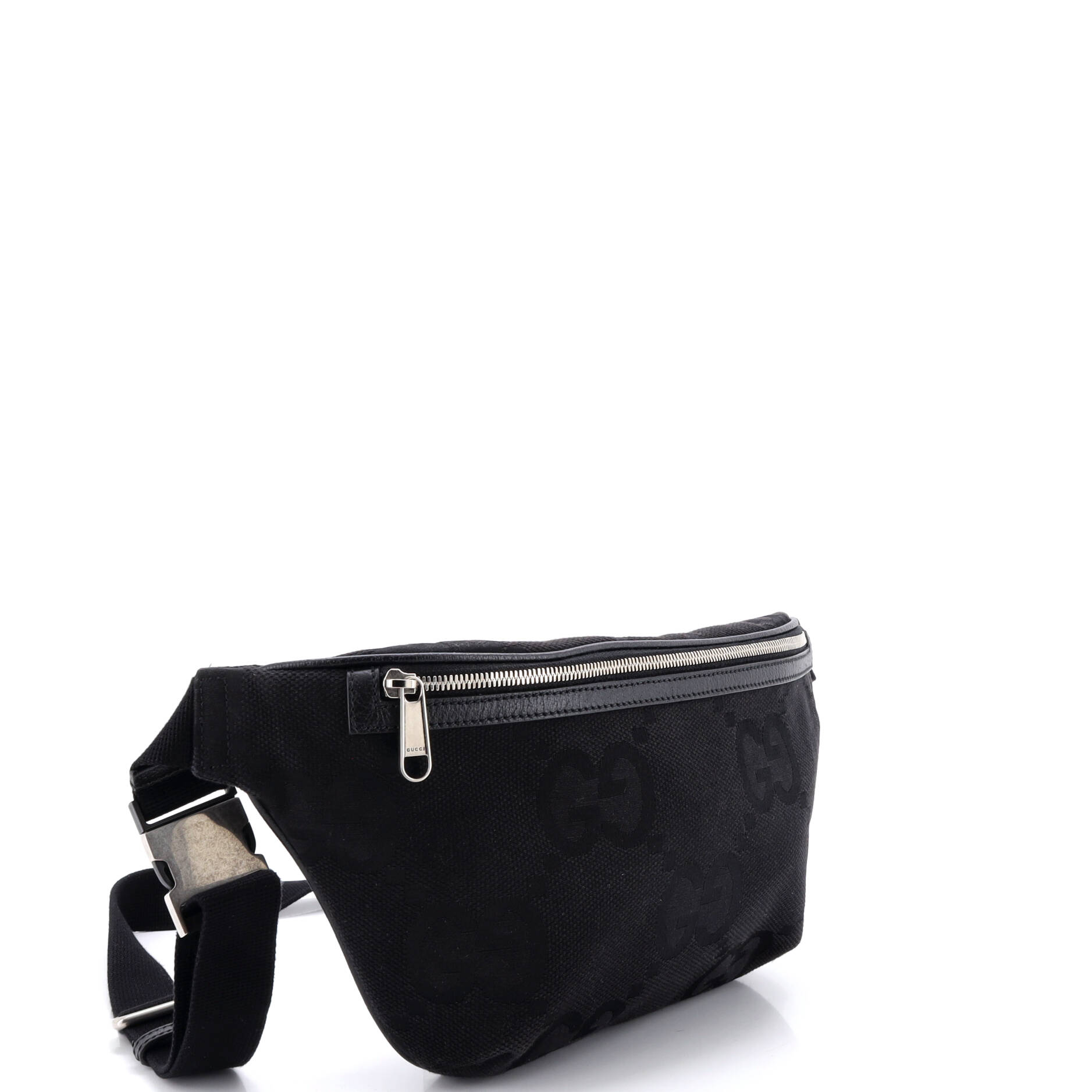 Belt Bag Jumbo GG Canvas with Leather Large