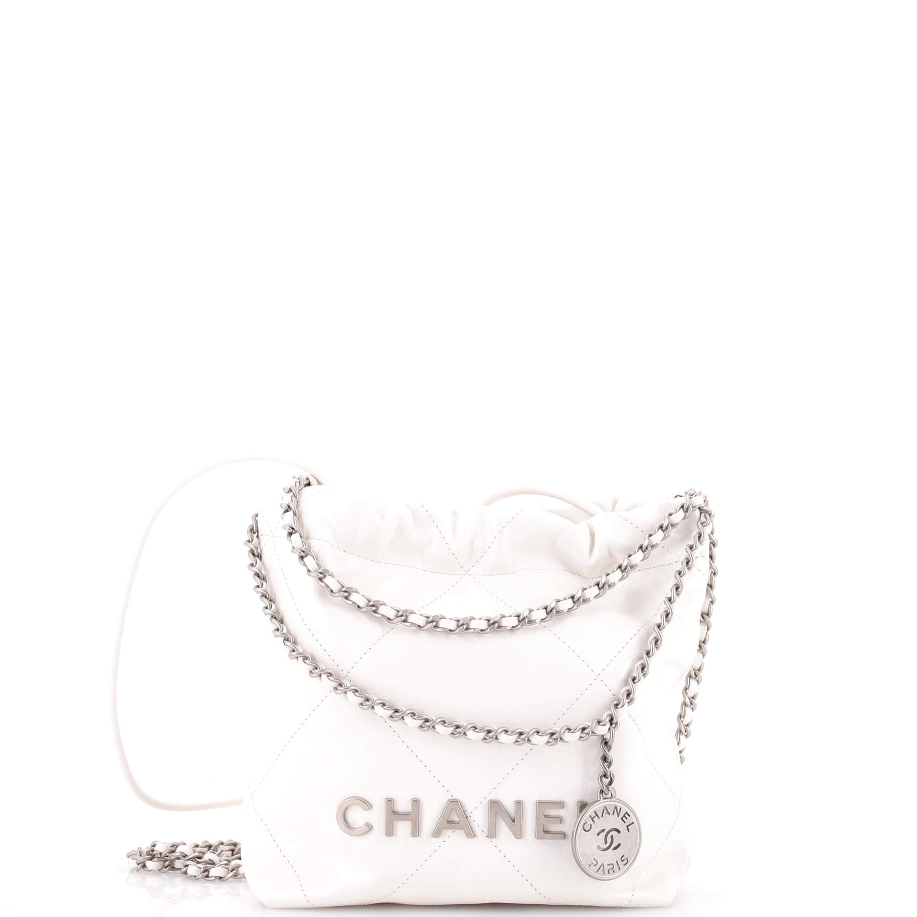 22 Chain Hobo Quilted Calfskin Mini