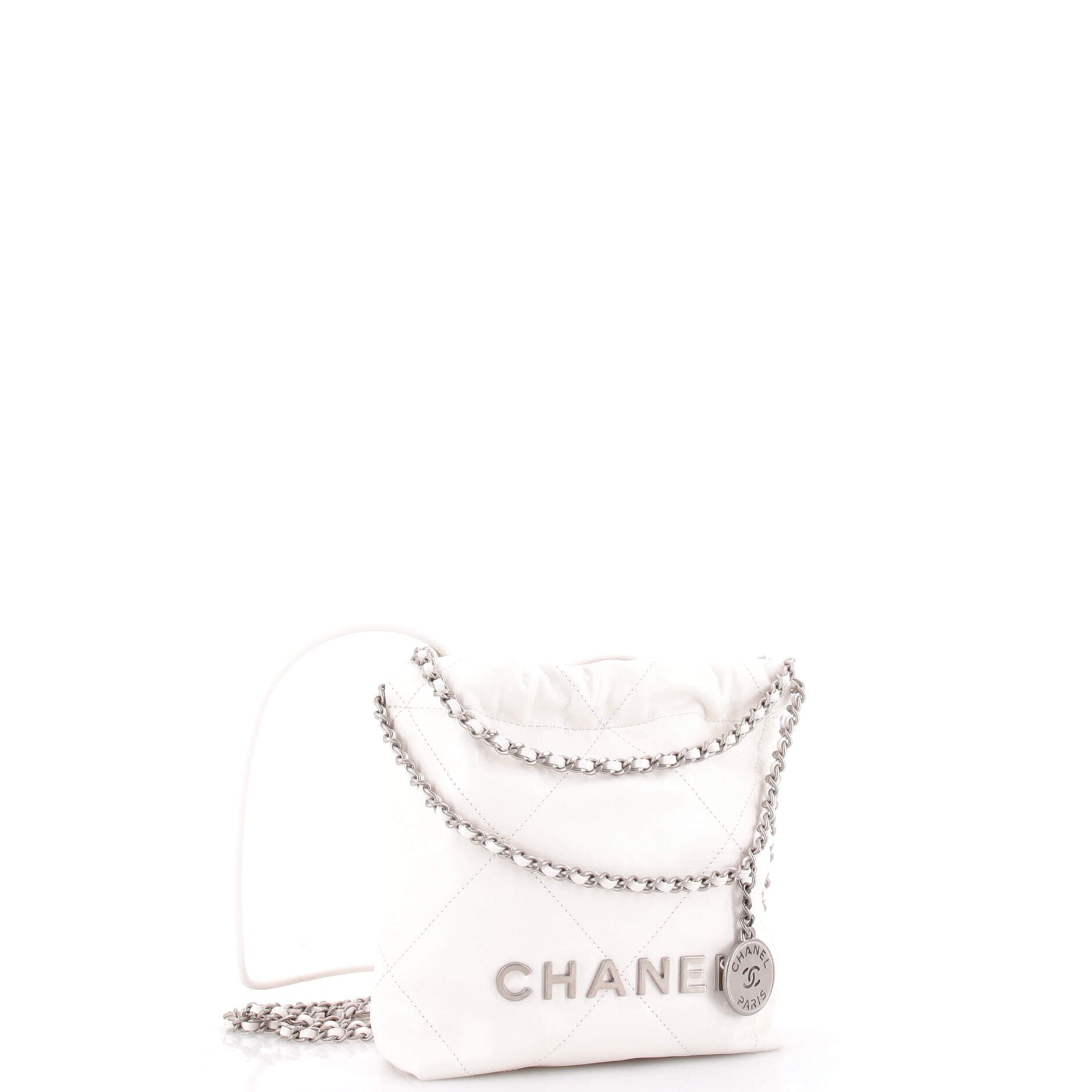 22 Chain Hobo Quilted Calfskin Mini