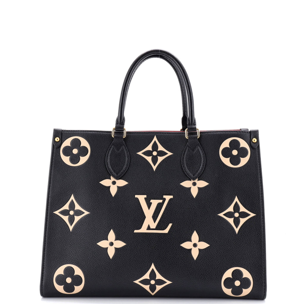 OnTheGo Tote Bicolor Monogram Empreinte Giant MM