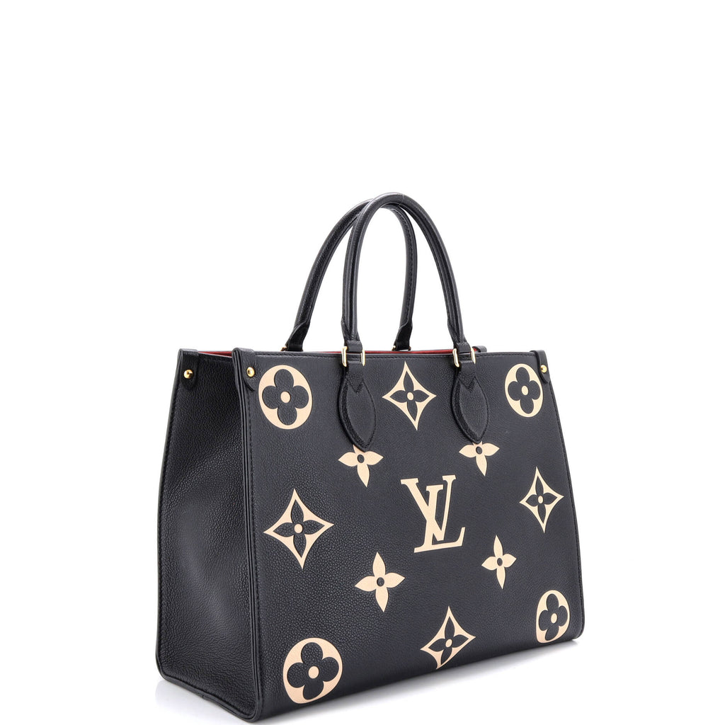 OnTheGo Tote Bicolor Monogram Empreinte Giant MM
