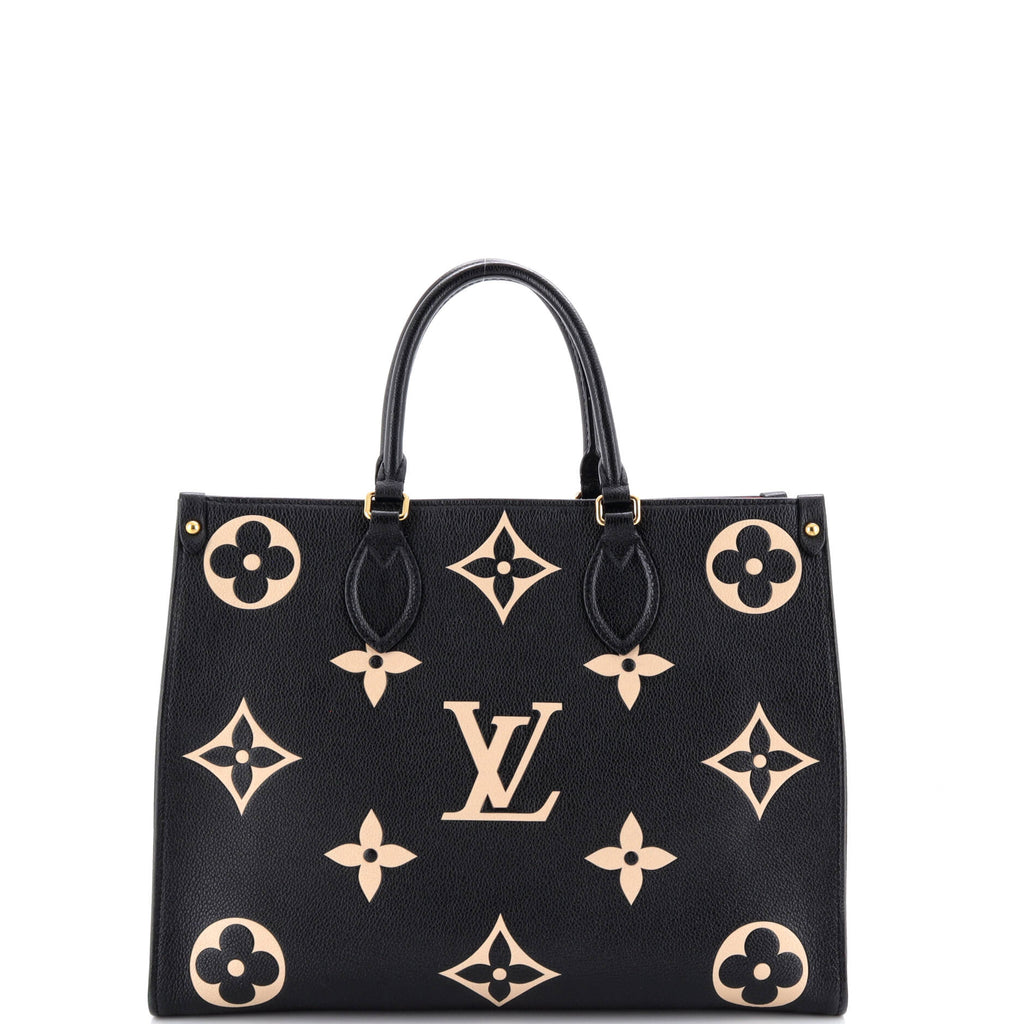 OnTheGo Tote Bicolor Monogram Empreinte Giant MM