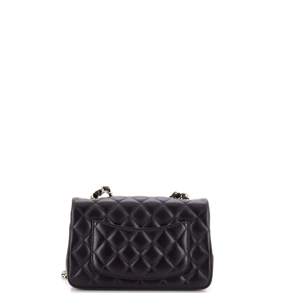 Classic Single Flap Bag Quilted Lambskin Mini