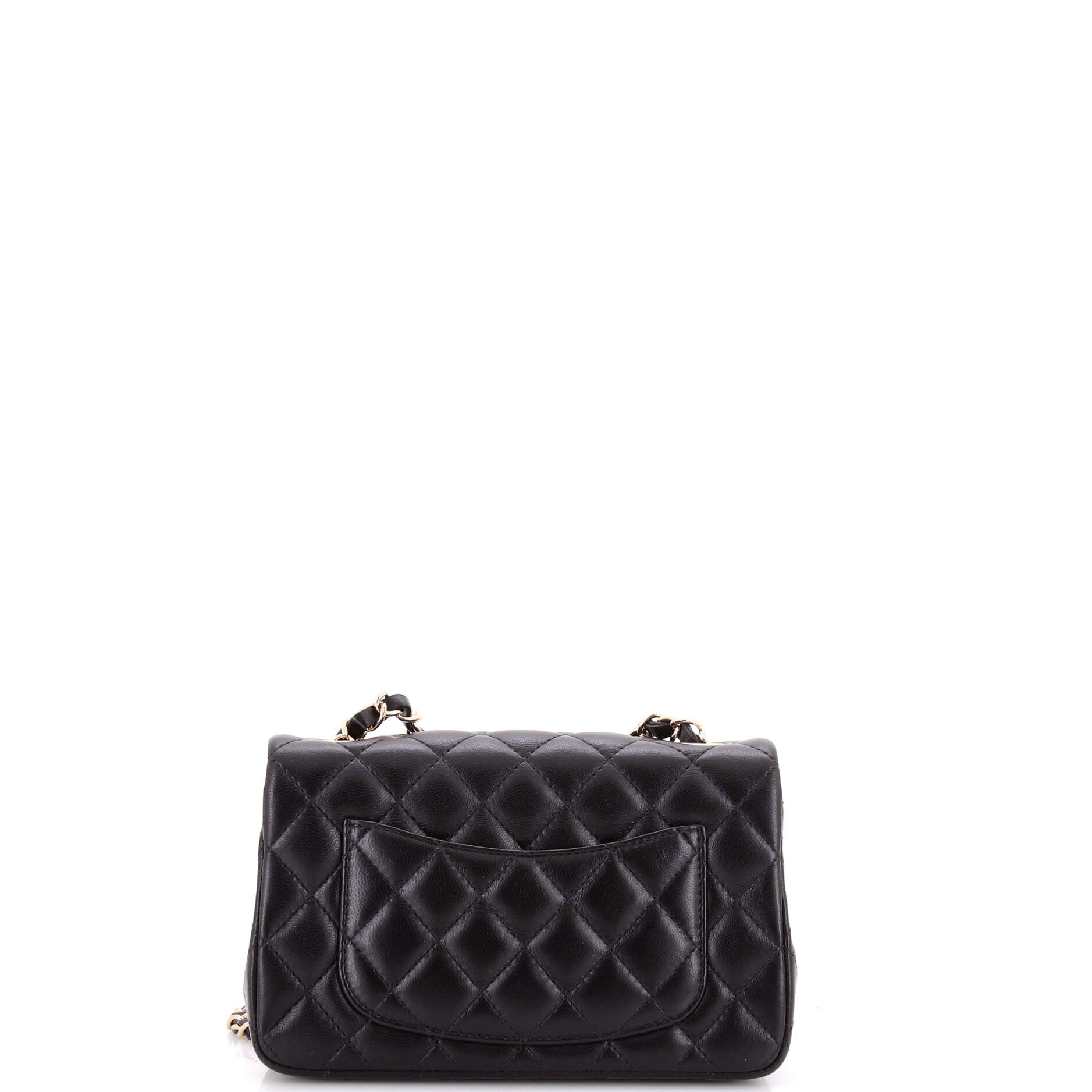 Classic Single Flap Bag Quilted Lambskin Mini