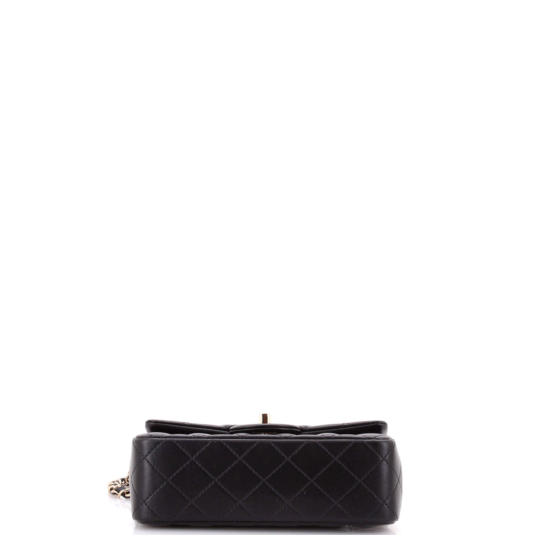 Classic Single Flap Bag Quilted Lambskin Mini