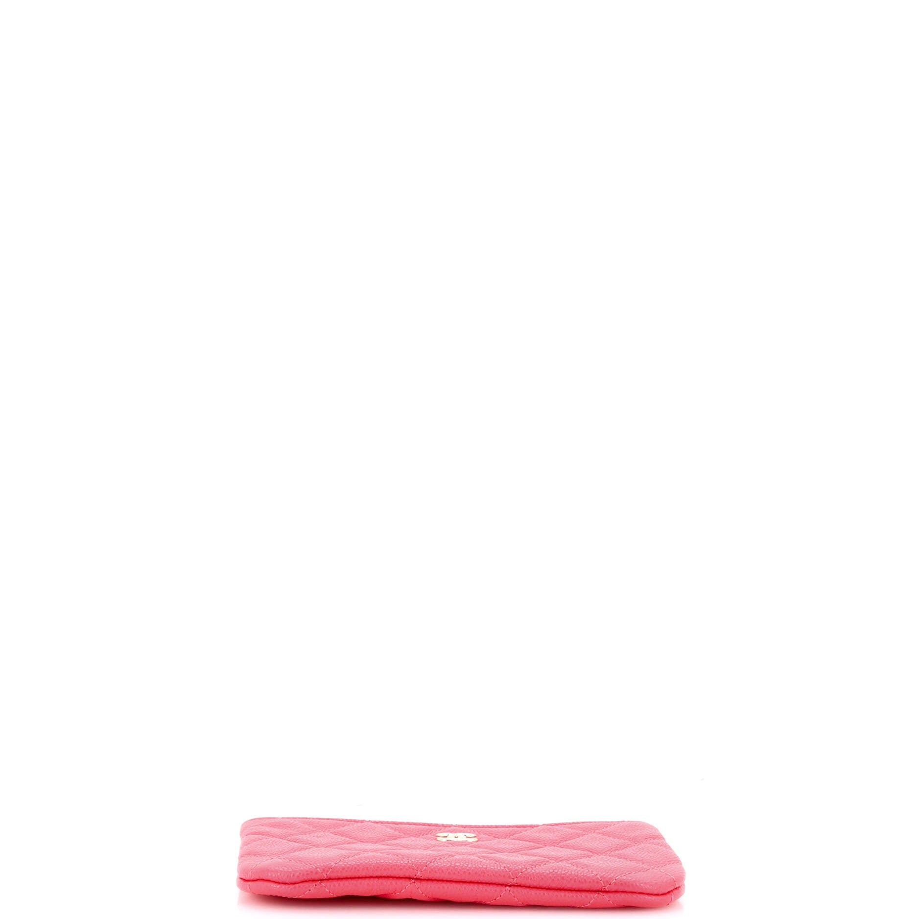 Classic O Case Pouch Quilted Caviar Mini