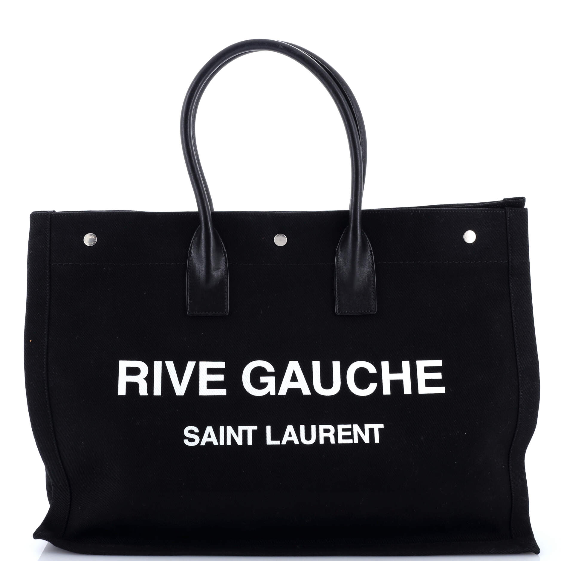 Rive Gauche Shopper Tote Canvas Large