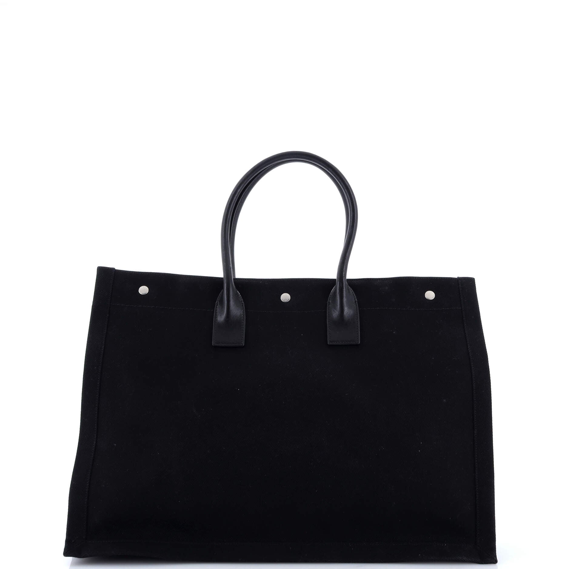 Rive Gauche Shopper Tote Canvas Large