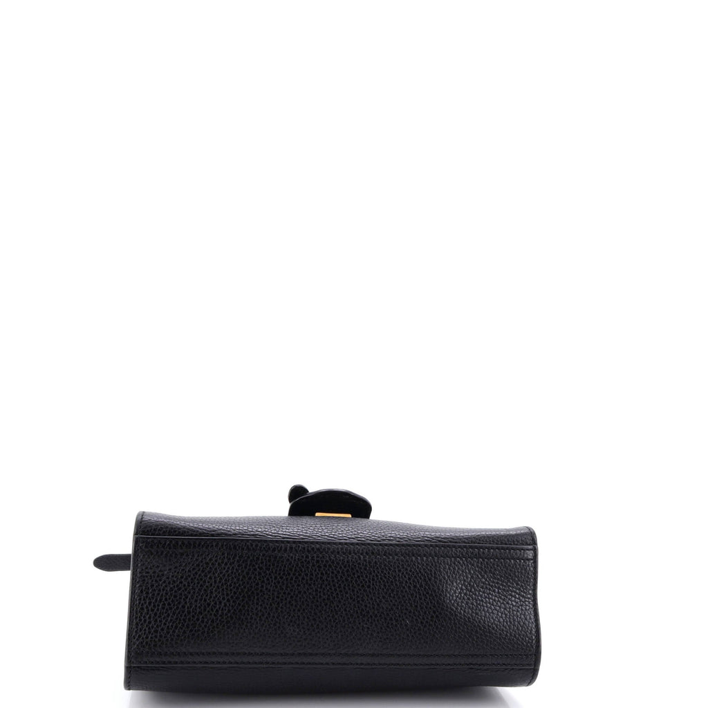 GG Marmont Top Handle Bag Leather Mini