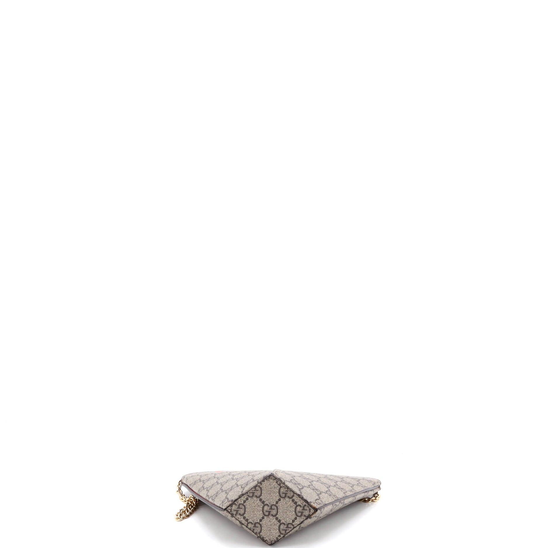Valentine's Day Chain Heart Bag Printed GG Coated Canvas Small